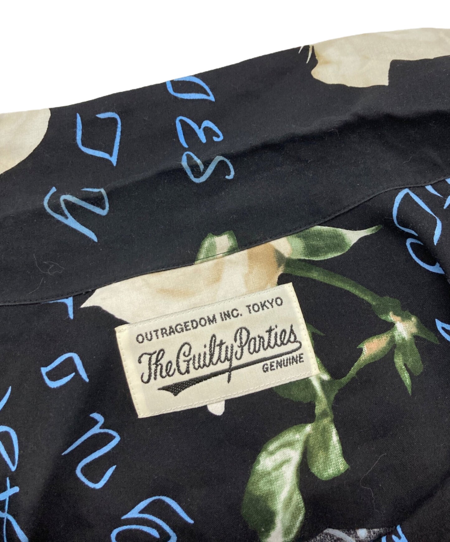 [Pre-owned] WACKO MARIA Rose Aloha Shirt 21SS HAWAIIAN SHIRT S/S TYPE-3