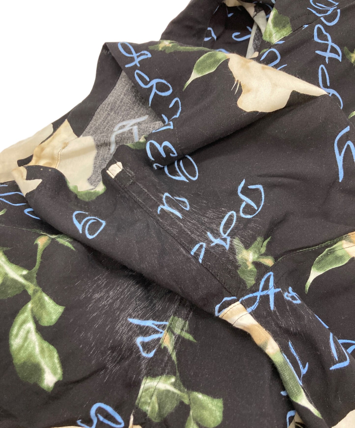 [Pre-owned] WACKO MARIA Rose Aloha Shirt 21SS HAWAIIAN SHIRT S/S TYPE-3