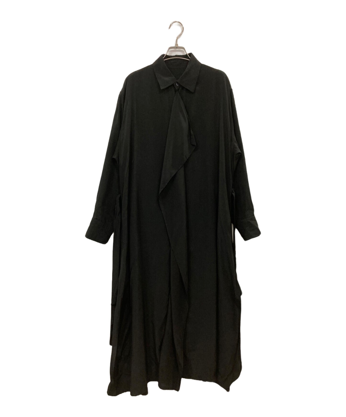 [Pre-owned] REGULATION Yohji Yamamoto SPUN RY CLOTH R-DRAPED SHIRT DRESS FB-D52-202 FB-D52-202