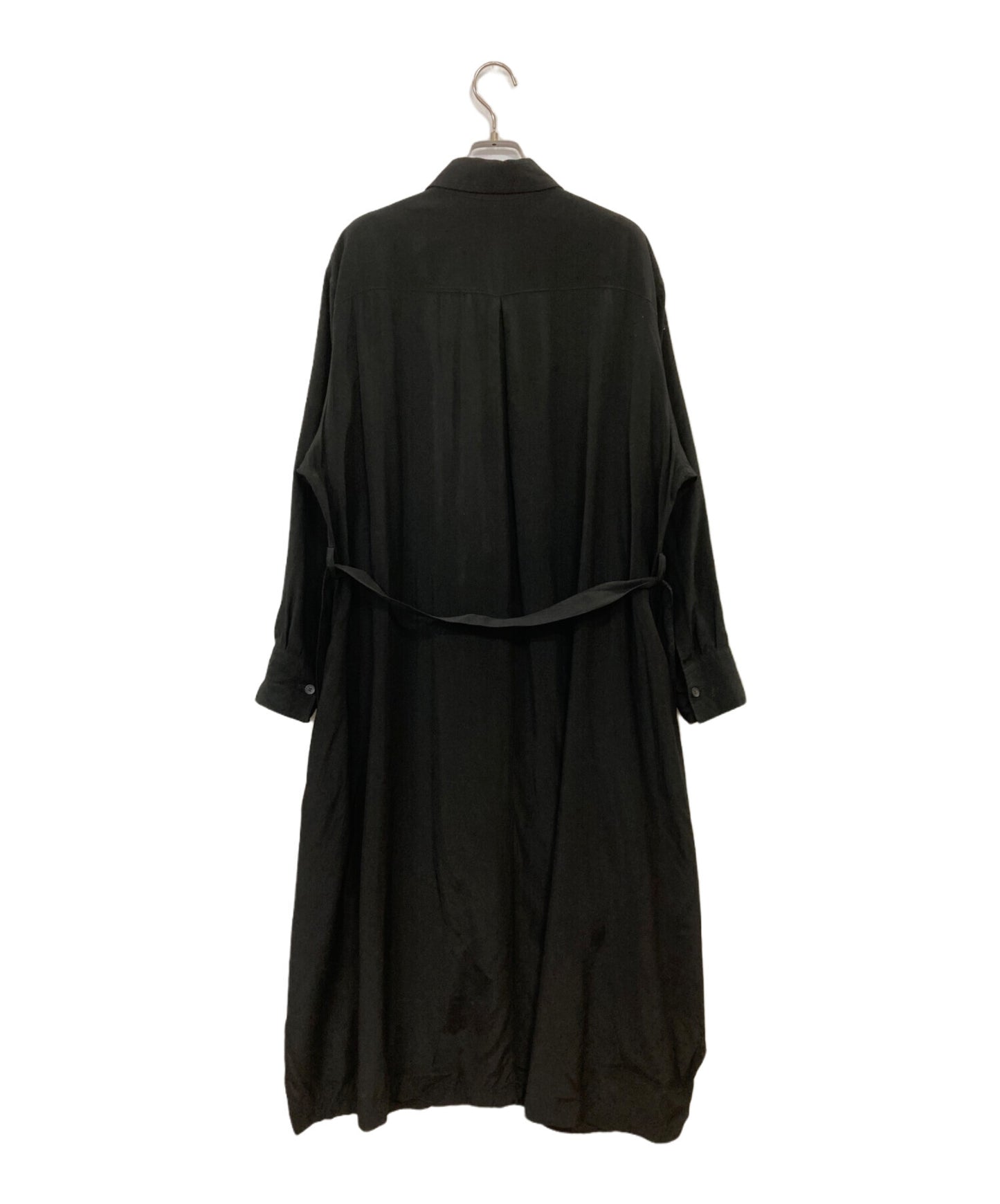 [Pre-owned] REGULATION Yohji Yamamoto SPUN RY CLOTH R-DRAPED SHIRT DRESS FB-D52-202 FB-D52-202