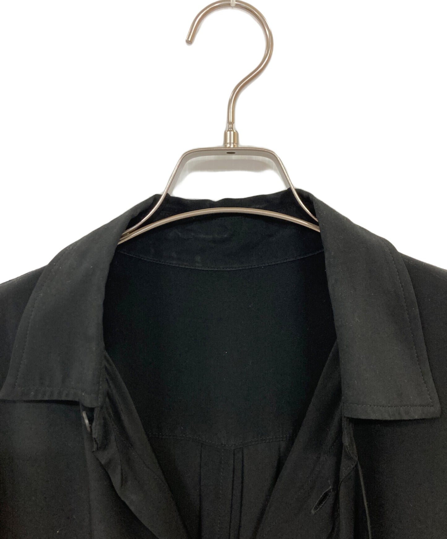 [Pre-owned] REGULATION Yohji Yamamoto SPUN RY CLOTH R-DRAPED SHIRT DRESS FB-D52-202 FB-D52-202