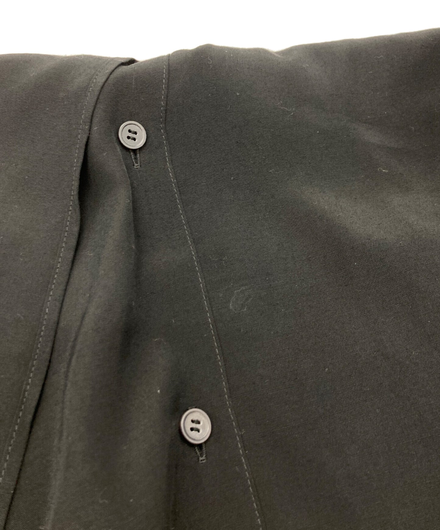 [Pre-owned] REGULATION Yohji Yamamoto SPUN RY CLOTH R-DRAPED SHIRT DRESS FB-D52-202 FB-D52-202