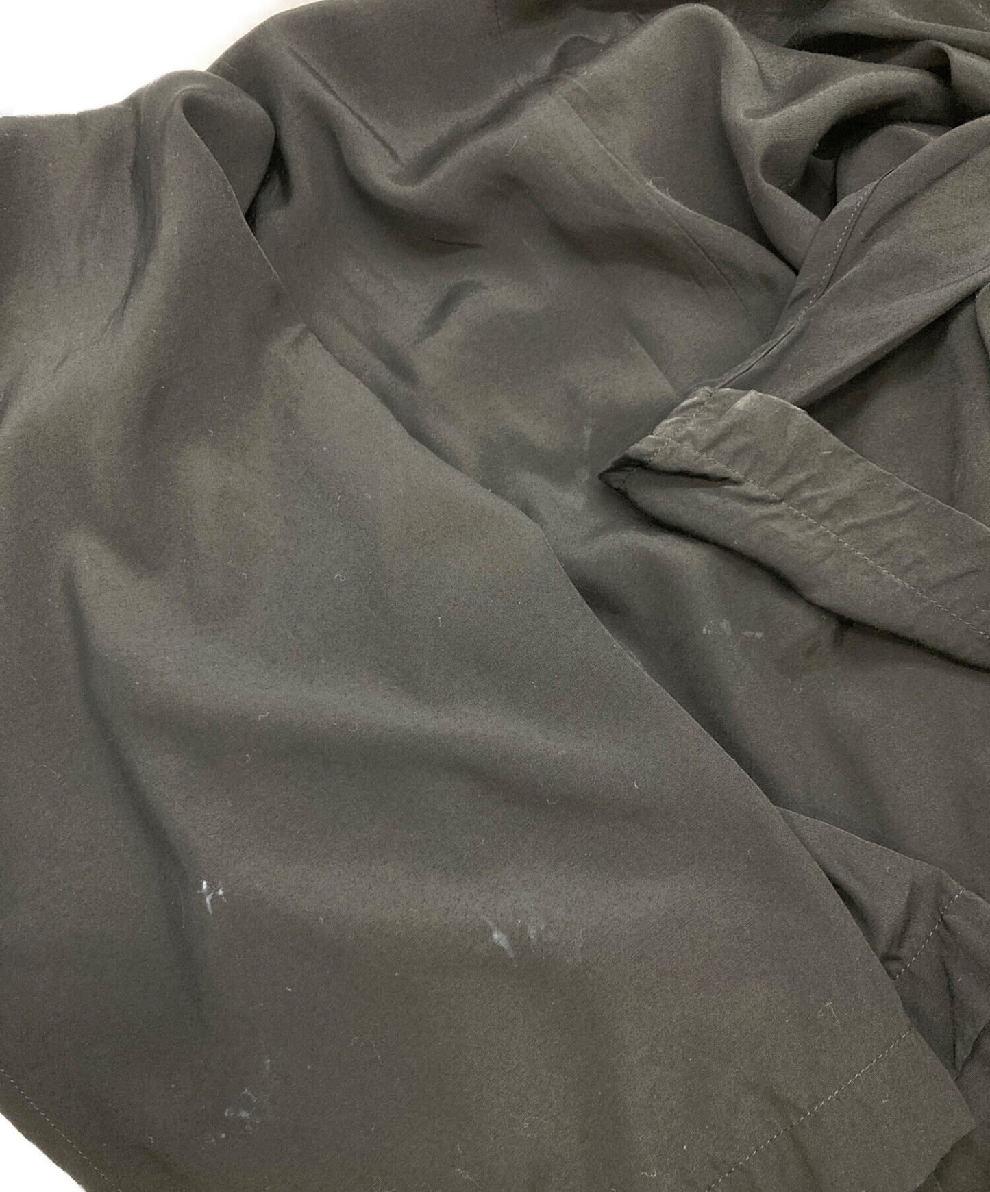 [Pre-owned] REGULATION Yohji Yamamoto SPUN RY CLOTH R-DRAPED SHIRT DRESS FB-D52-202 FB-D52-202