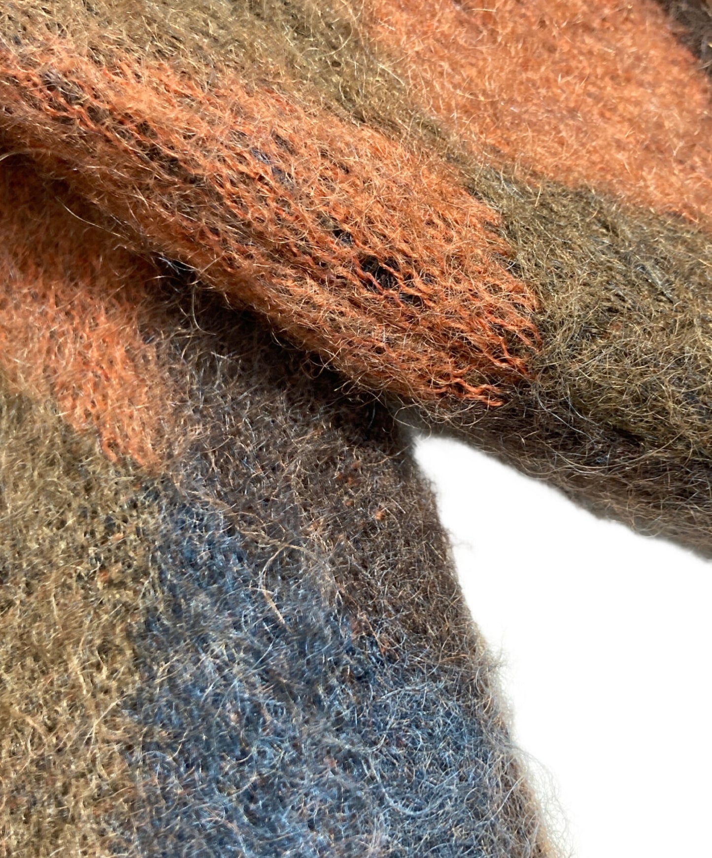 [Pre-owned] WACKO MARIA Argyle-patterned mohair-blend cardigan GUILTY PARTIES