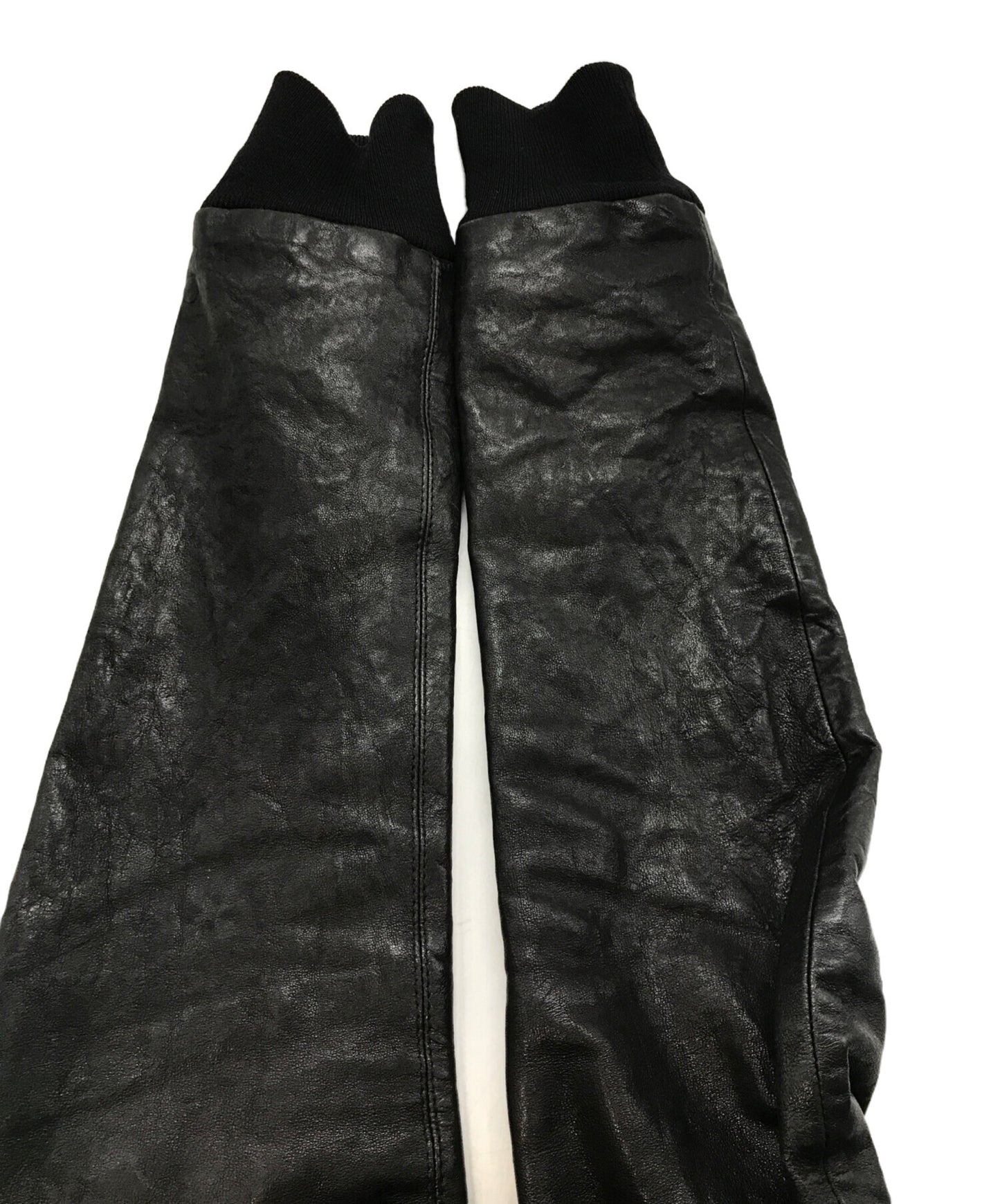 [Pre-owned] RICK OWENS High Neck Leather Jacket RICK OWENS RU4761 CRUST Period 09AW RU4761