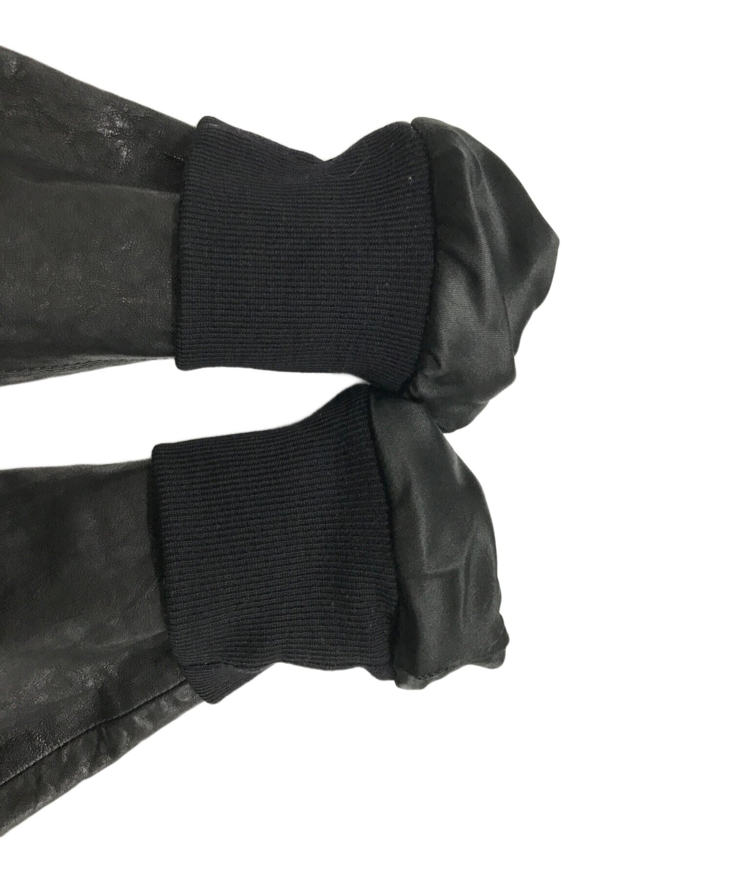 [Pre-owned] RICK OWENS High Neck Leather Jacket RICK OWENS RU4761 CRUST Period 09AW RU4761