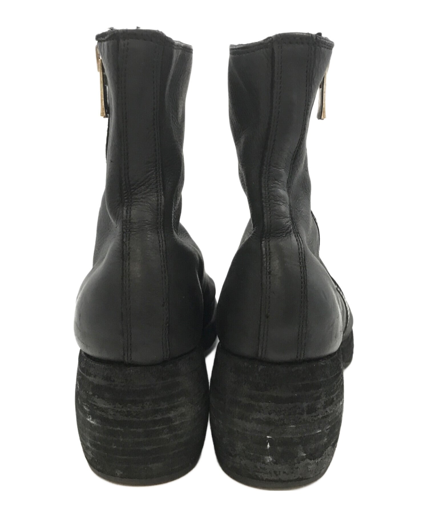 Pre-owned] YOHJI YAMAMOTO Side Zip Boots/Yohji Yamamoto/Guidi