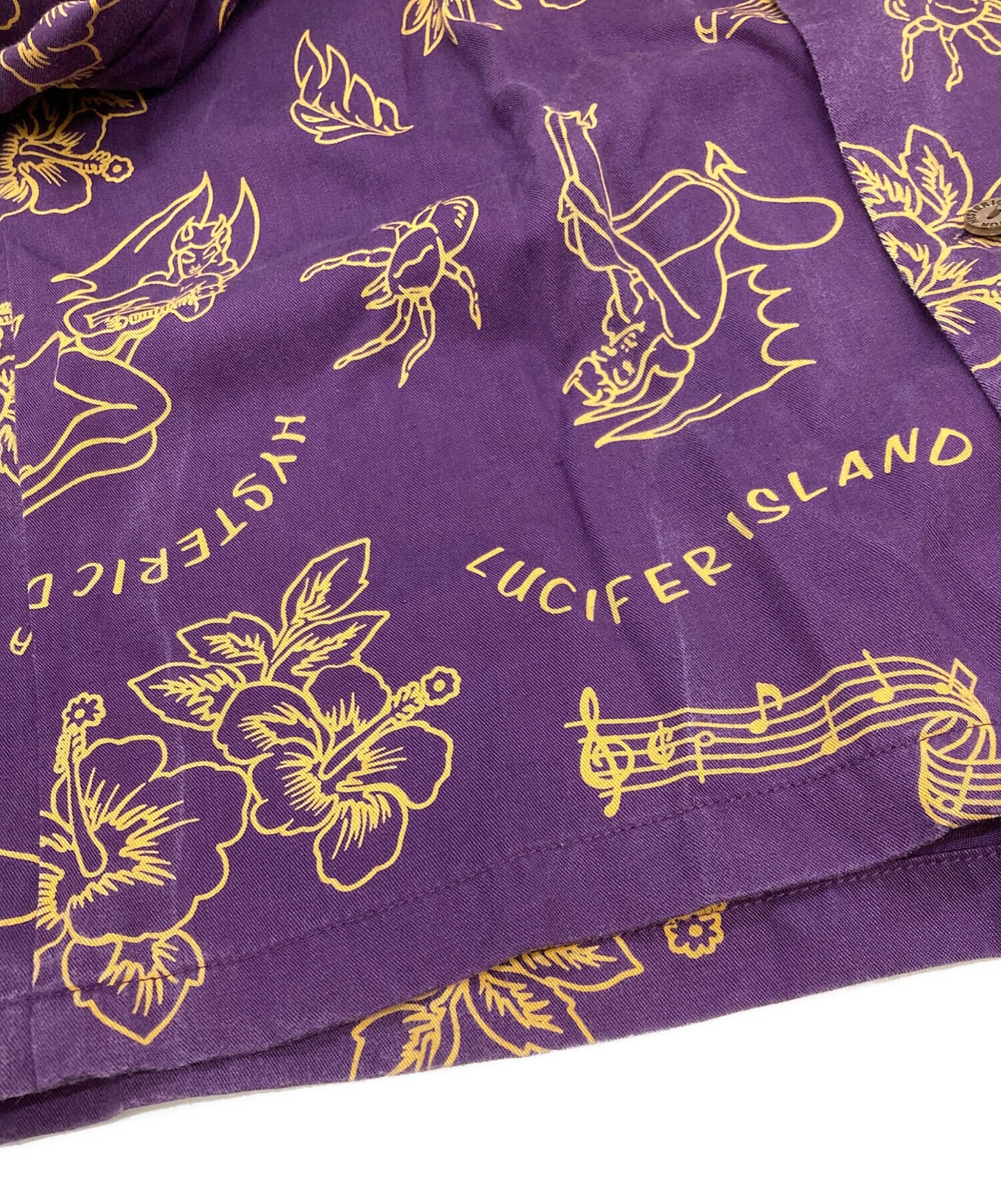 [Pre-owned] Hysteric Glamour Open collar shirt / Hysteric Glamour / 02191AH04 02191AH04