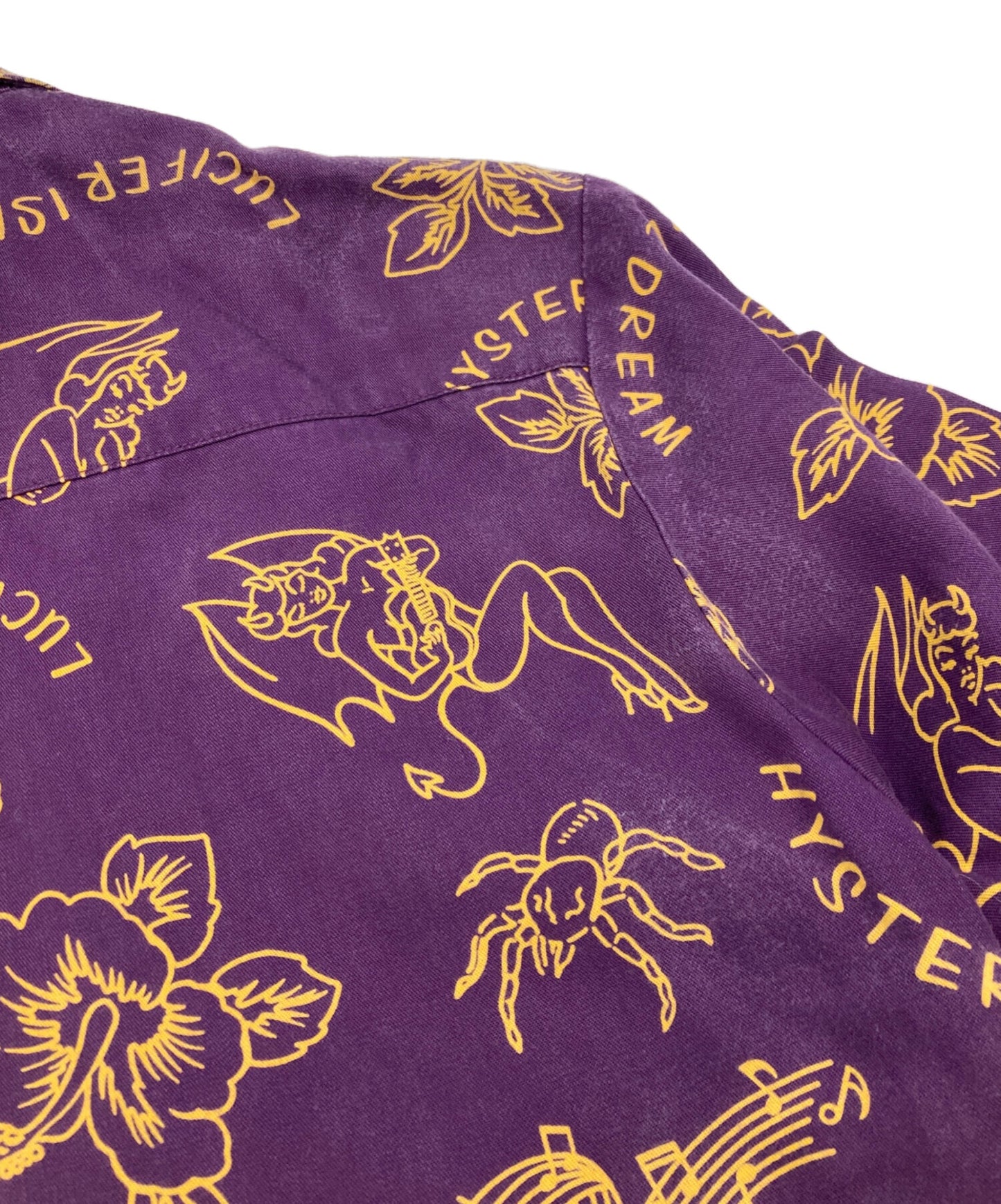 [Pre-owned] Hysteric Glamour Open collar shirt / Hysteric Glamour / 02191AH04 02191AH04