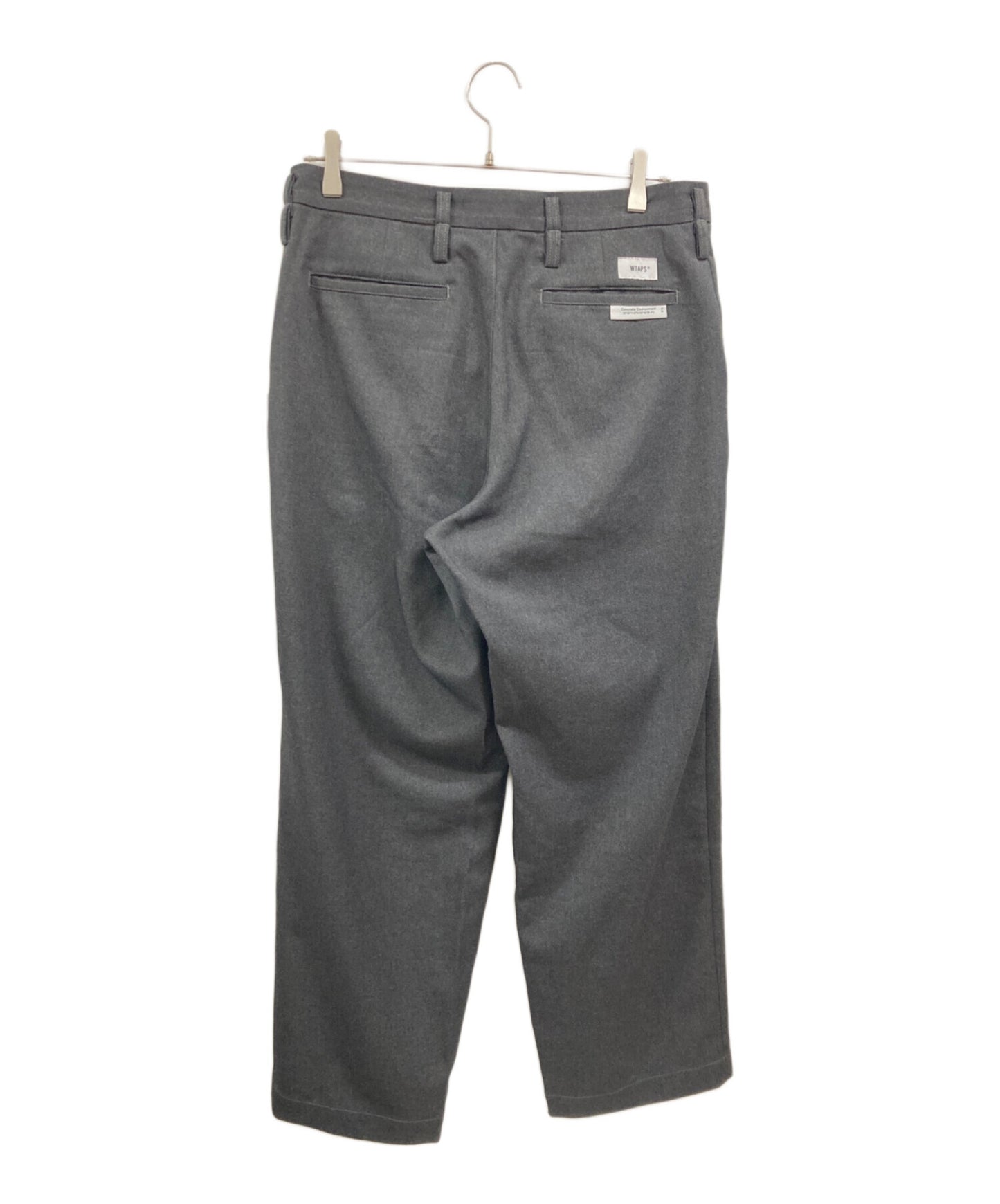 [Pre-owned] WTAPS CREASE DL TROUSERS POLY. TWILL/Double Taps/231TQDT-PTM01 231TQDT-PTM01
