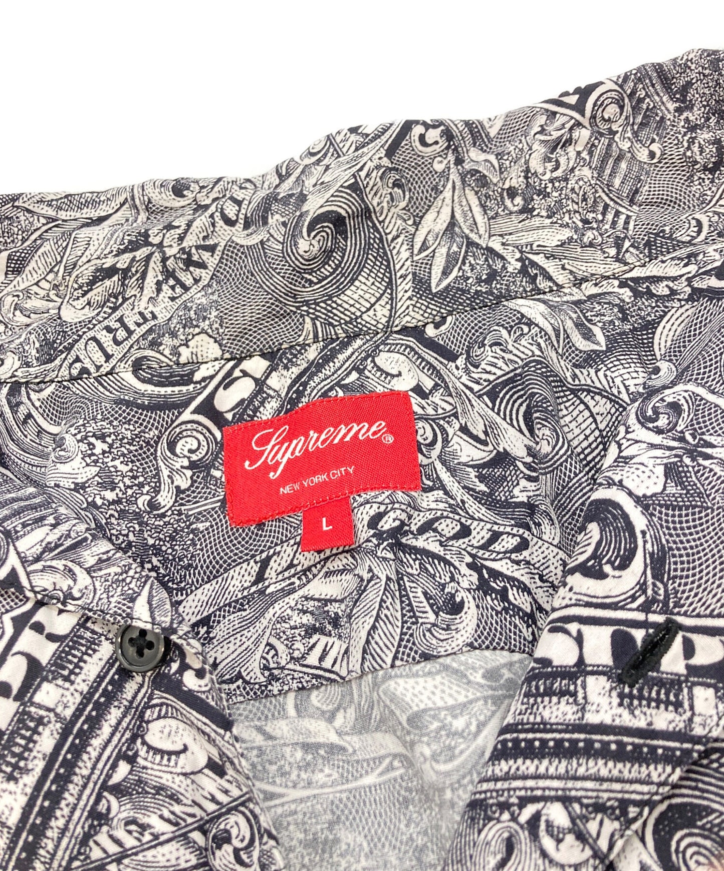 [Pre-owned] SUPREME Dollar S/S Shirt / Supreme