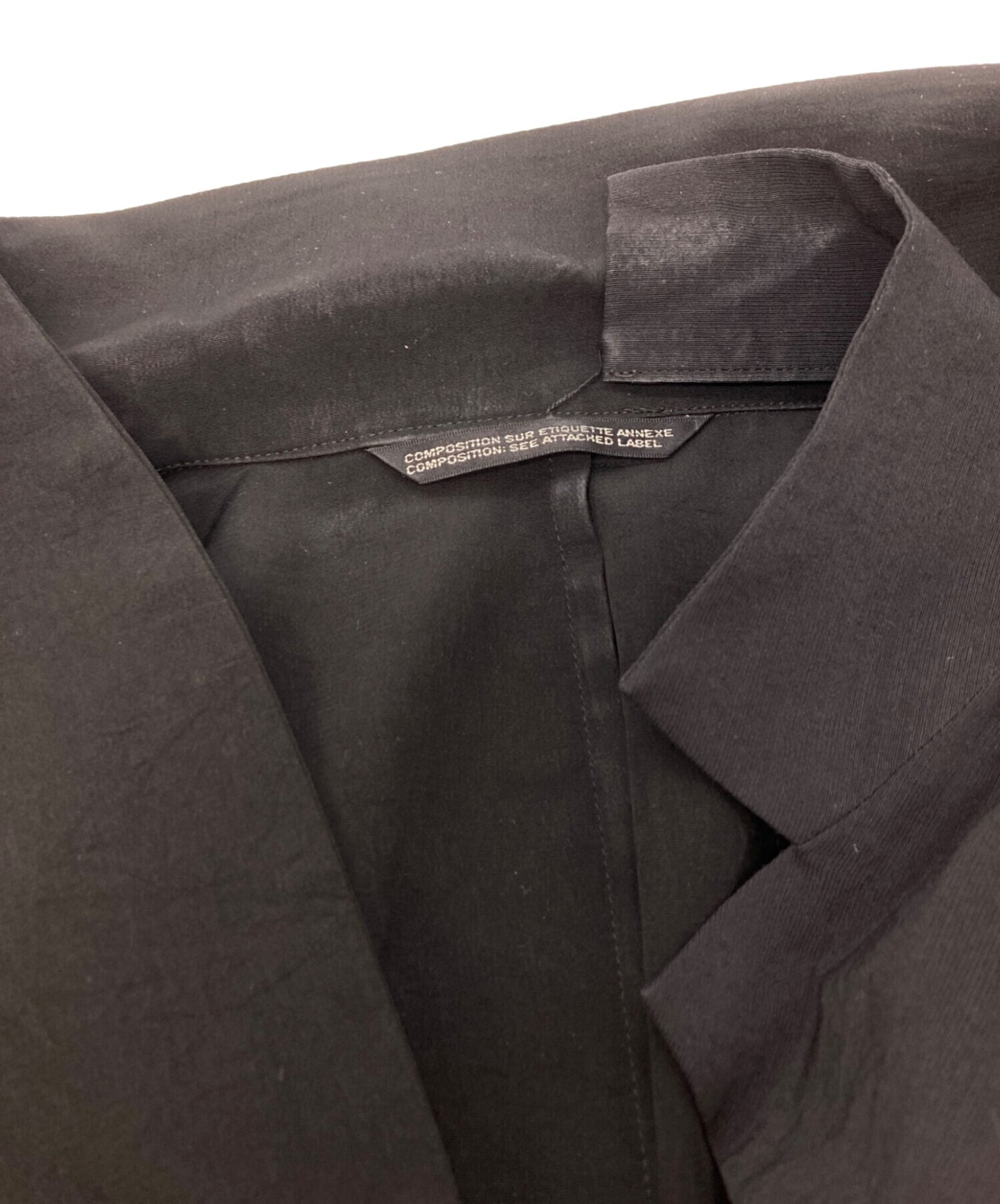 [Pre-owned] Yohji Yamamoto collections TA/PE CREPE DE CHINE 2 LAYERED WRAP JACKET/Yohji Yamamoto Collections/FP-J63-500 FP-J63-500