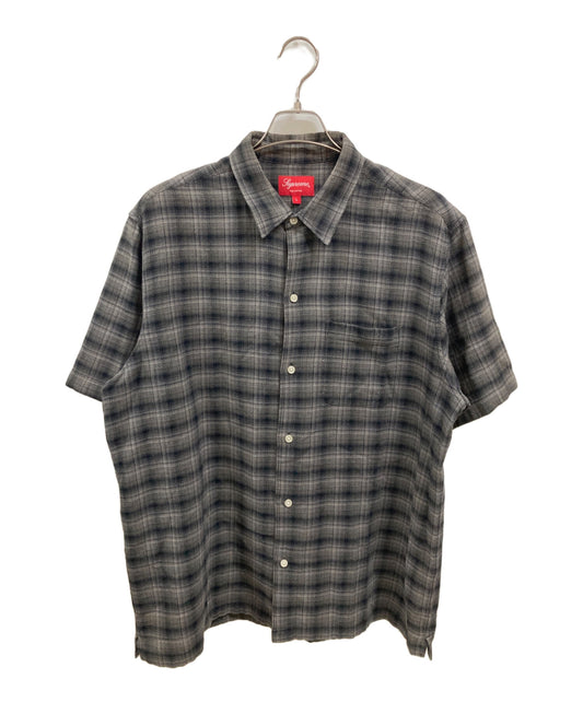 [Pre-owned] SUPREME Plaid S/S Shirt Supreme