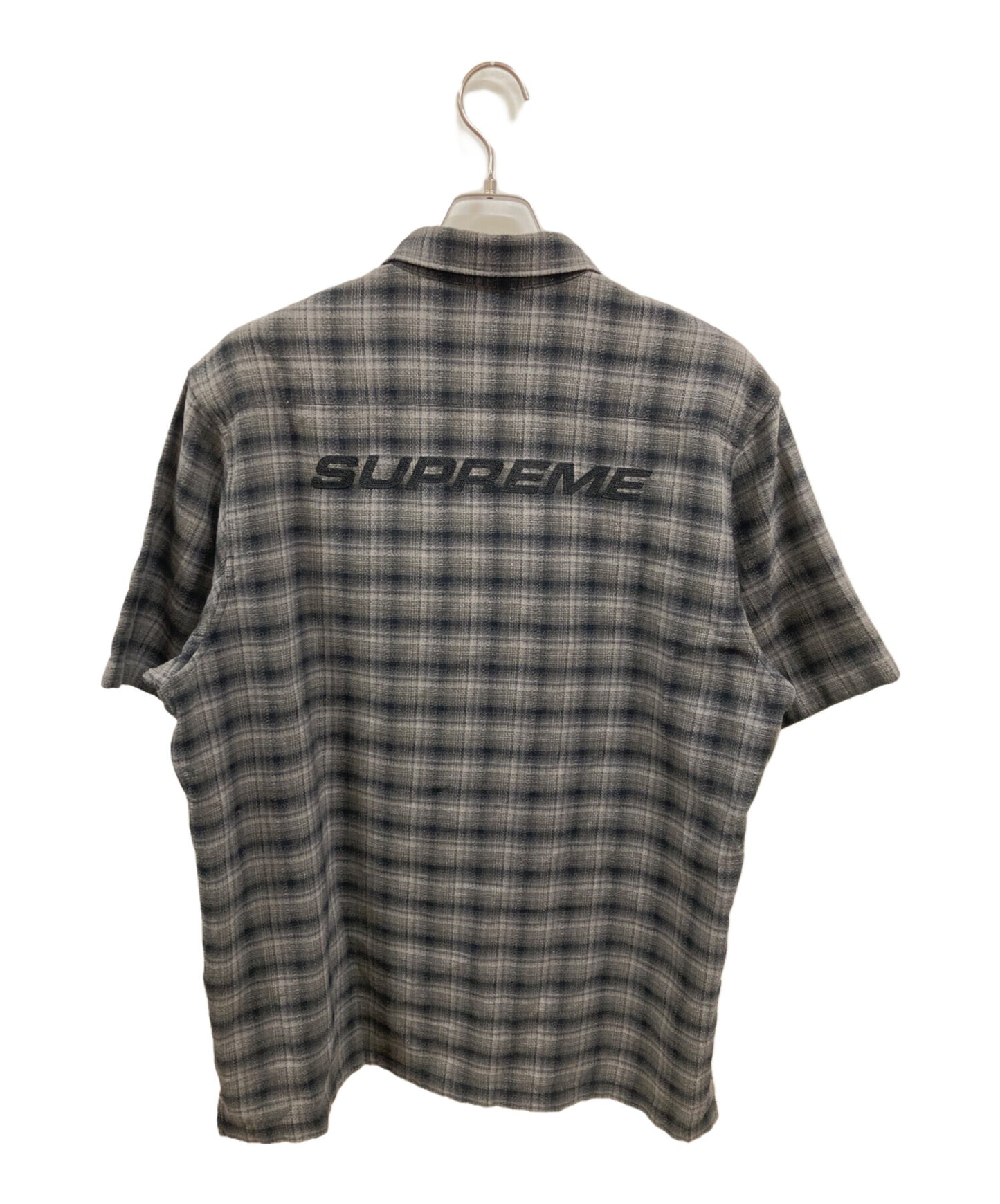 [Pre-owned] SUPREME Plaid S/S Shirt Supreme