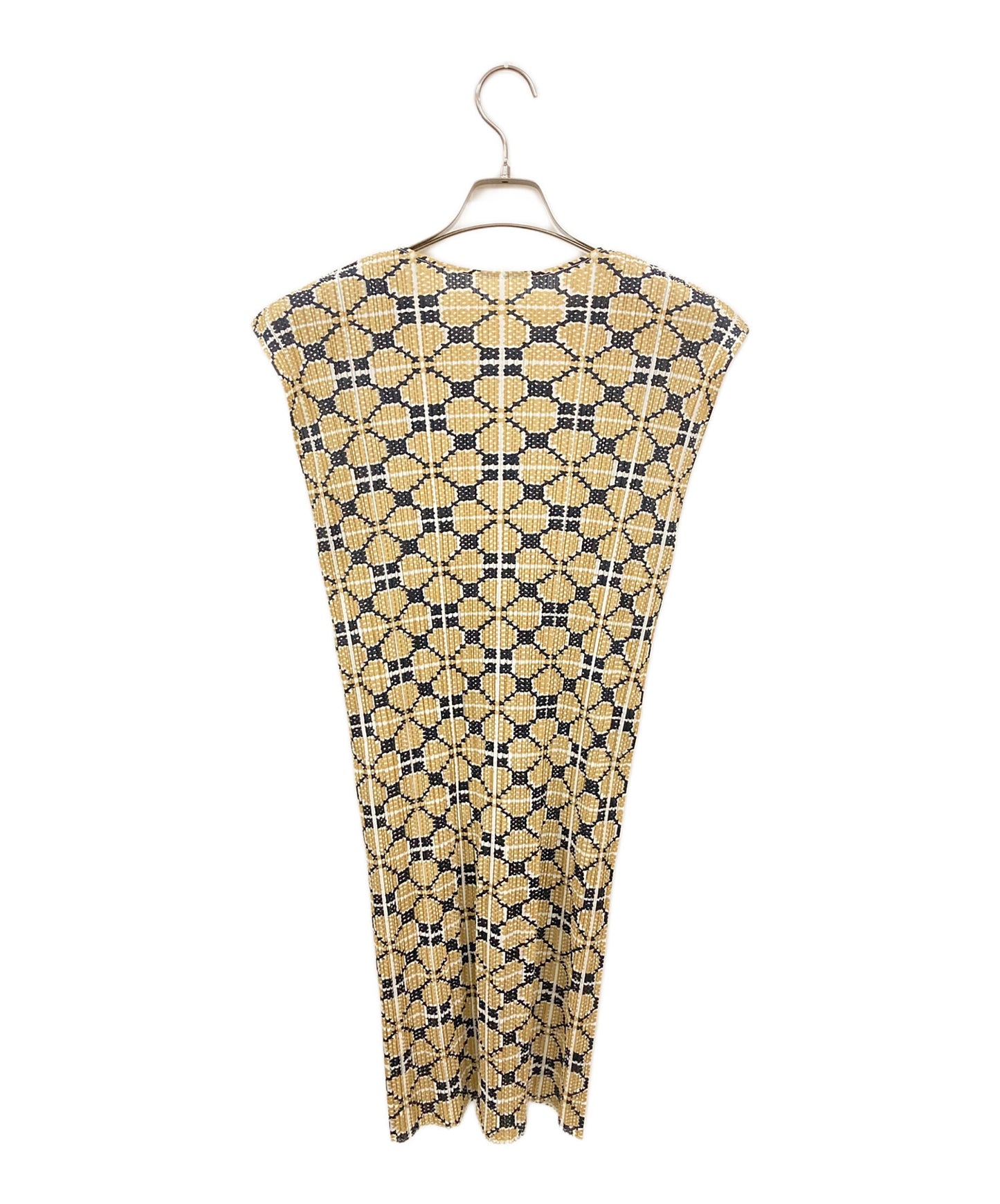 [Pre-owned] PLEATS PLEASE Transfer Print Dress PP82-JH576