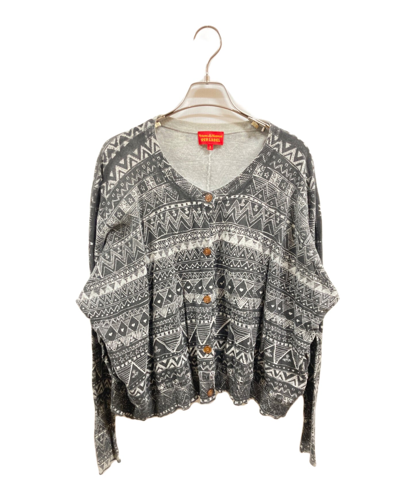 [Pre-owned] Vivienne Westwood RED LABEL Knitted Cardigan 16-01-131023