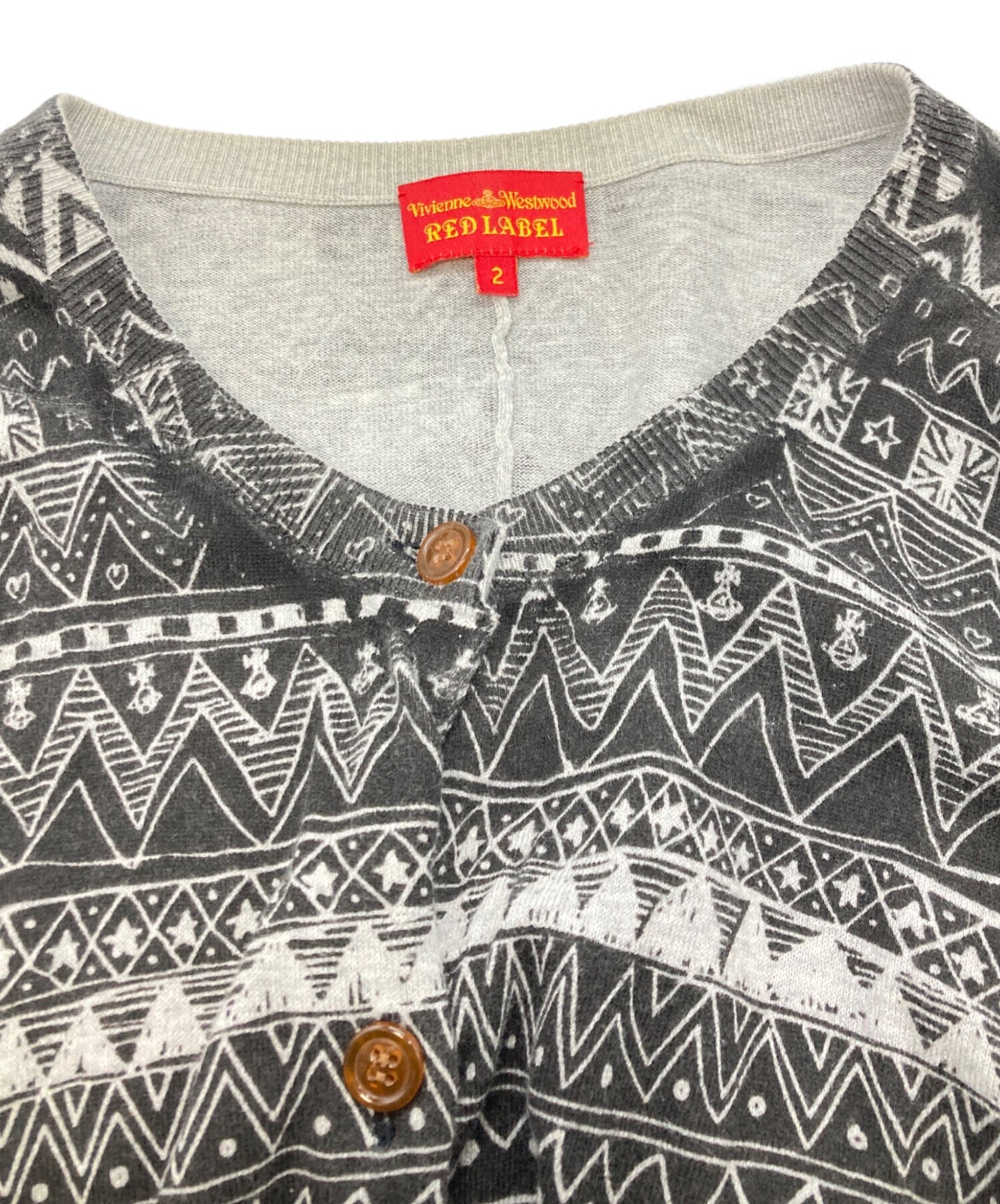 [Pre-owned] Vivienne Westwood RED LABEL Knitted Cardigan 16-01-131023