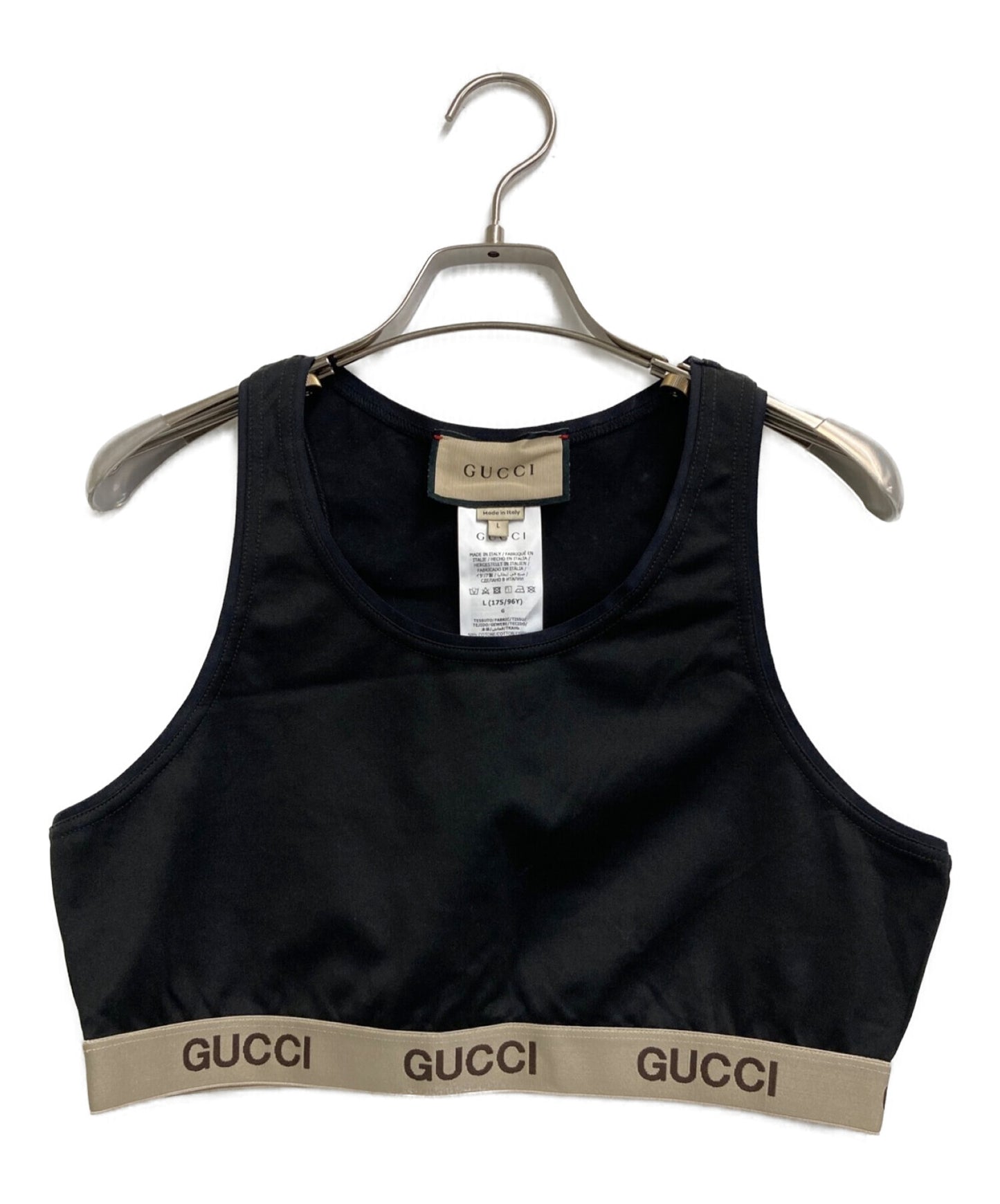 [Pre-owned] GUCCI three-breast stop 672401 XJDS6