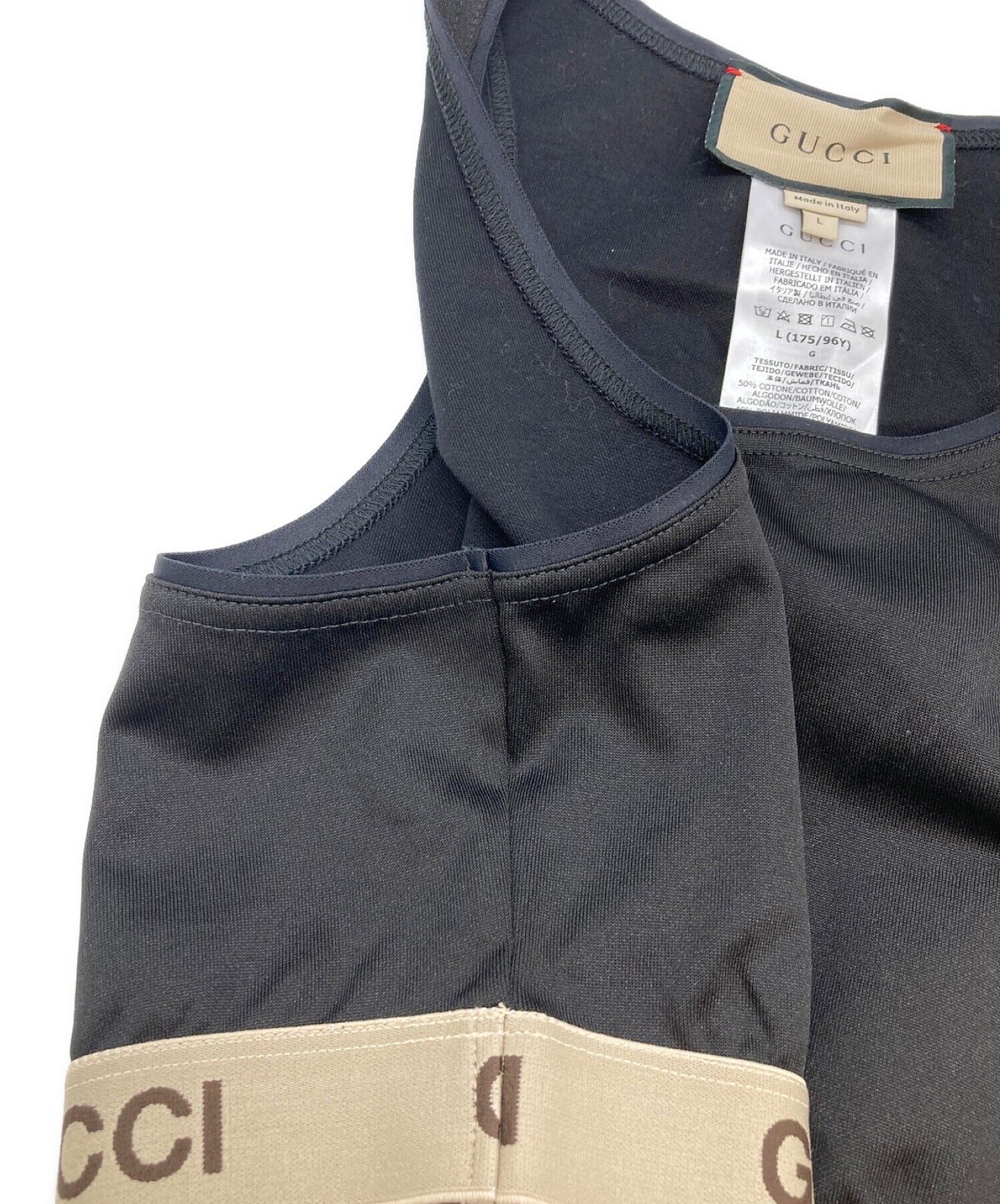 [Pre-owned] GUCCI three-breast stop 672401 XJDS6