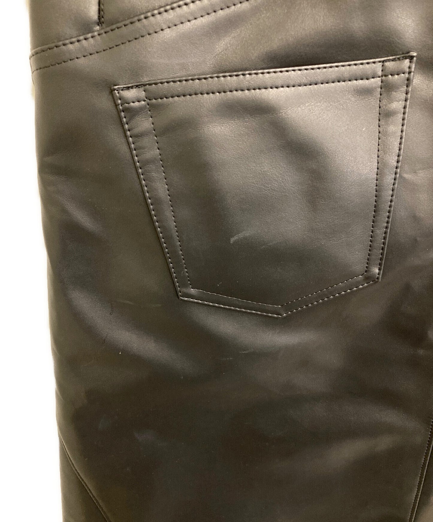 [Pre-owned] JUNYA WATANABE COMME des GARCONS Faux Leather Skirt JJ-S008