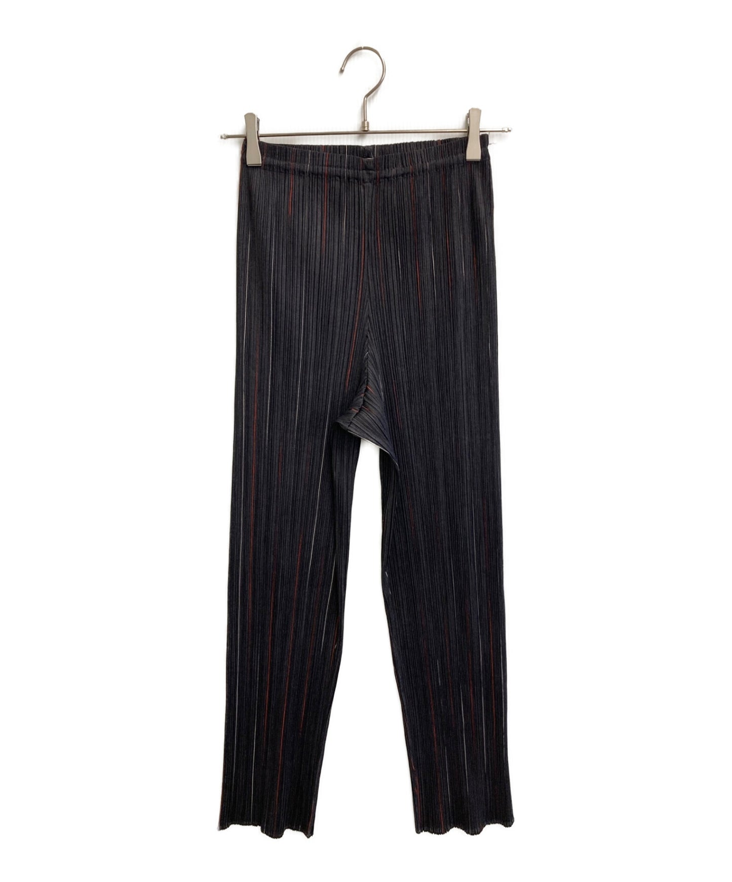 [Pre-owned] PLEATS PLEASE Pleated Stripe Pants PP14-JF794