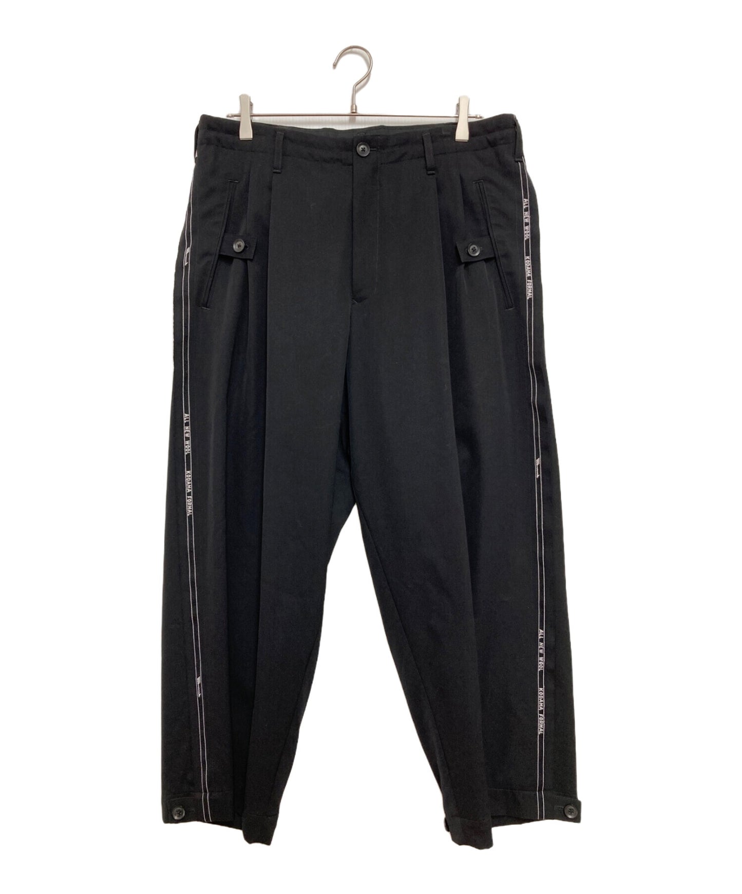 [Pre-owned] Yohji Yamamoto pour homme Tuck wide pants HP-P63-143