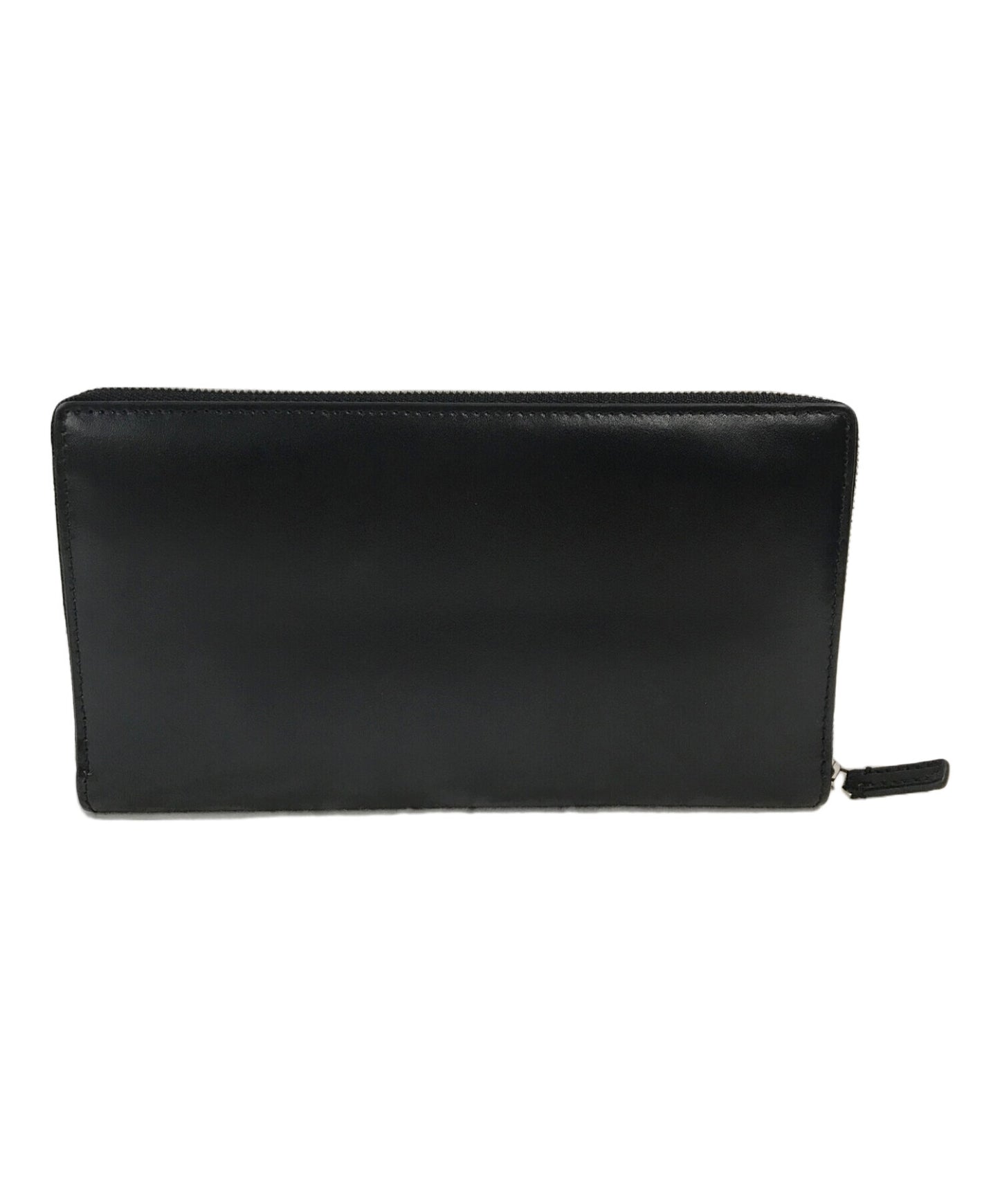 [Pre-owned] BALENCIAGA Round zipper leather wallet 664041