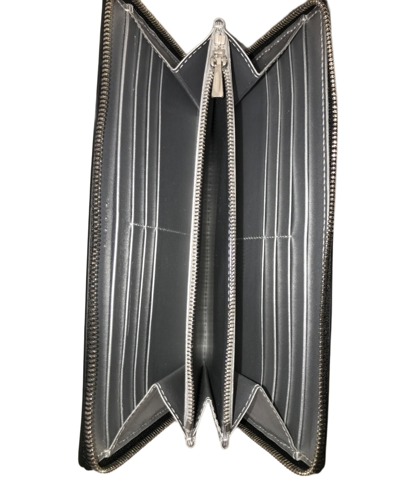 [Pre-owned] BALENCIAGA Round zipper leather wallet 664041