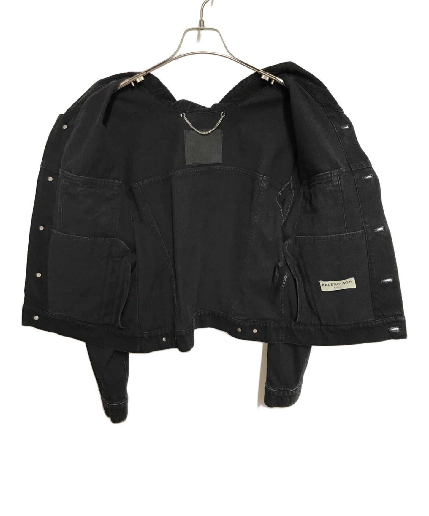 [Pre-owned] BALENCIAGA Swing denim jacket 458106