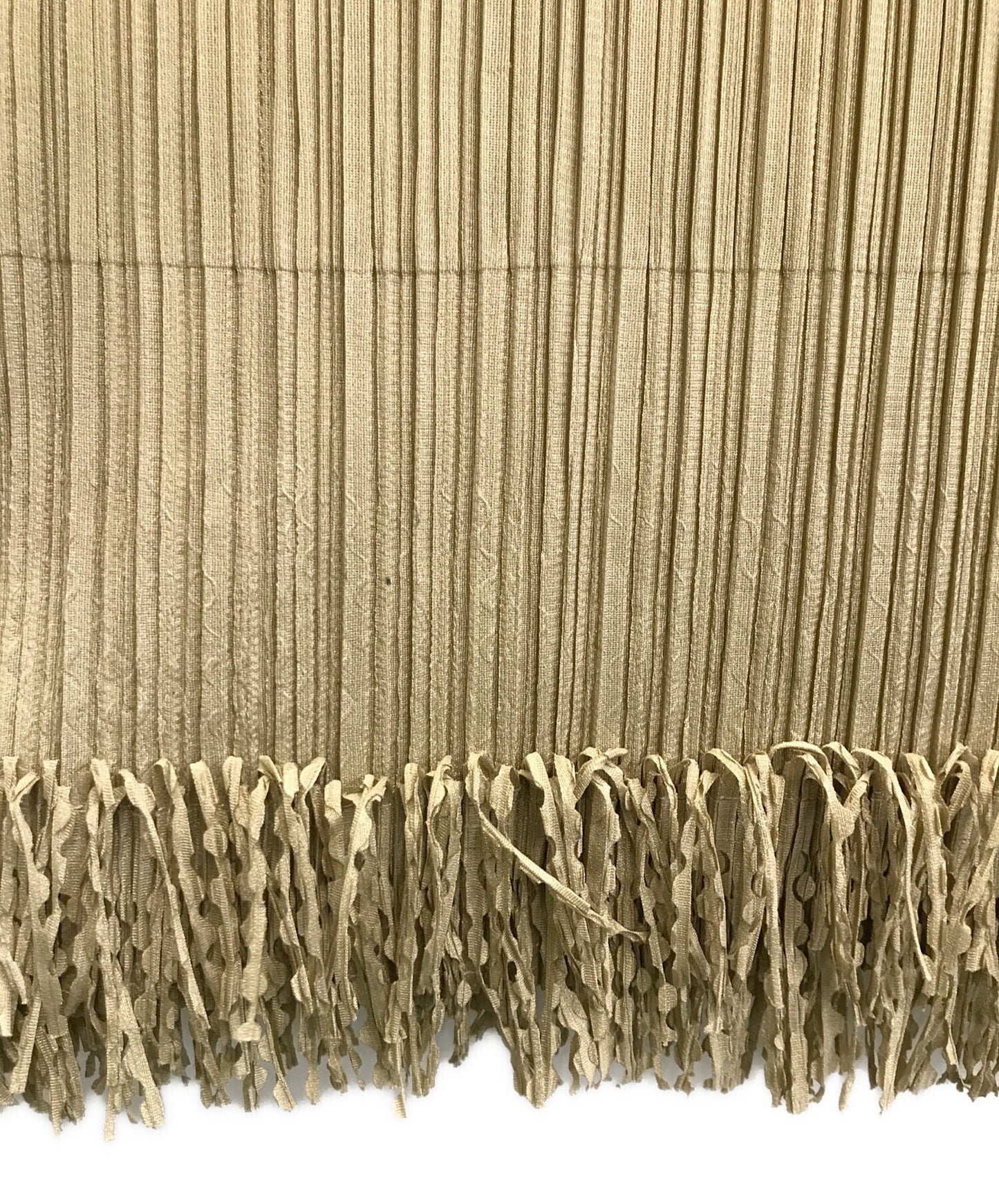 [Pre-owned] PLEATS PLEASE fringe pleated skirt PP43-JG745