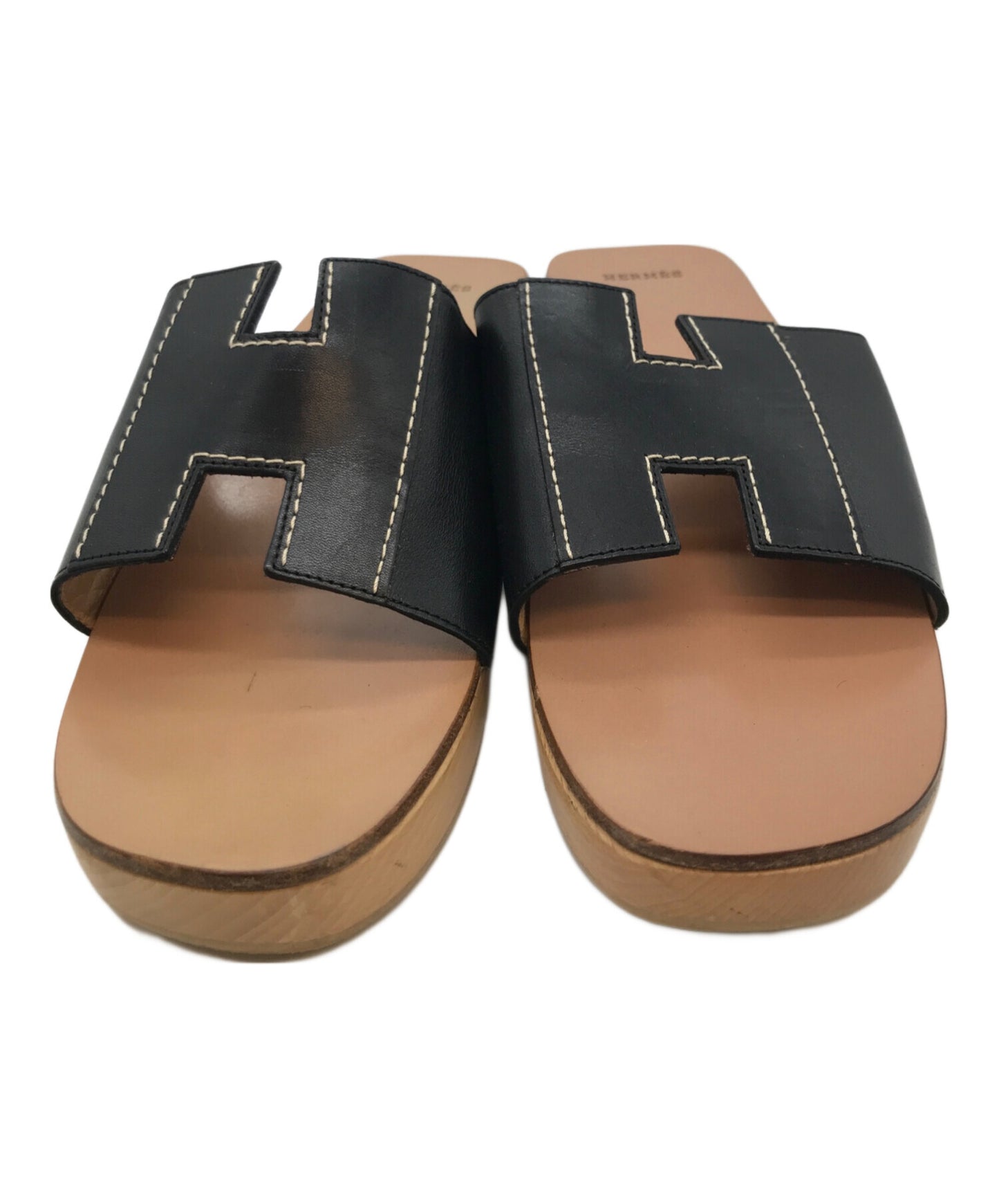 [Pre-owned] HERMES Kevlar Toile H Sandal