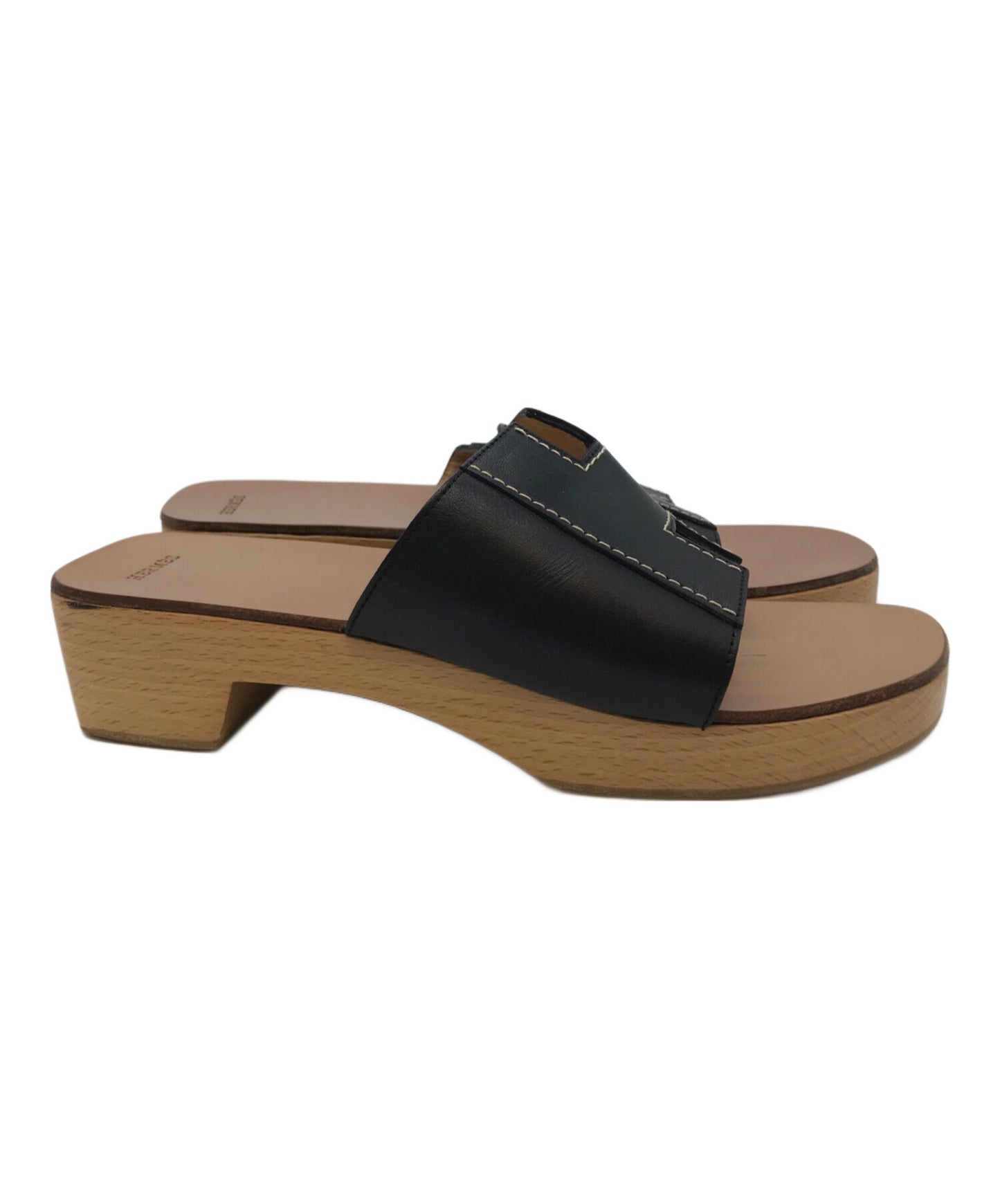 [Pre-owned] HERMES Kevlar Toile H Sandal