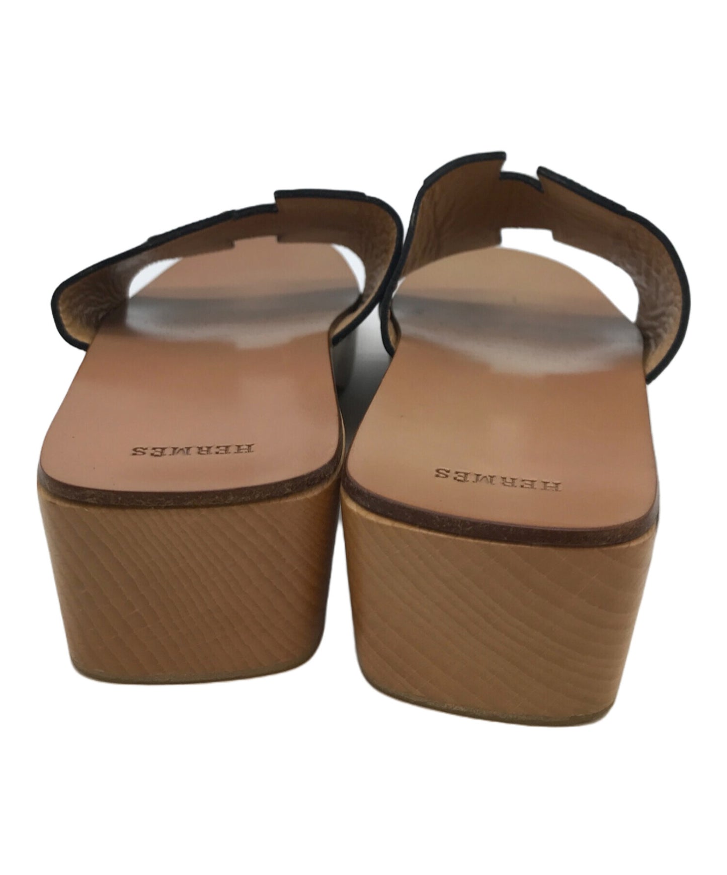 [Pre-owned] HERMES Kevlar Toile H Sandal