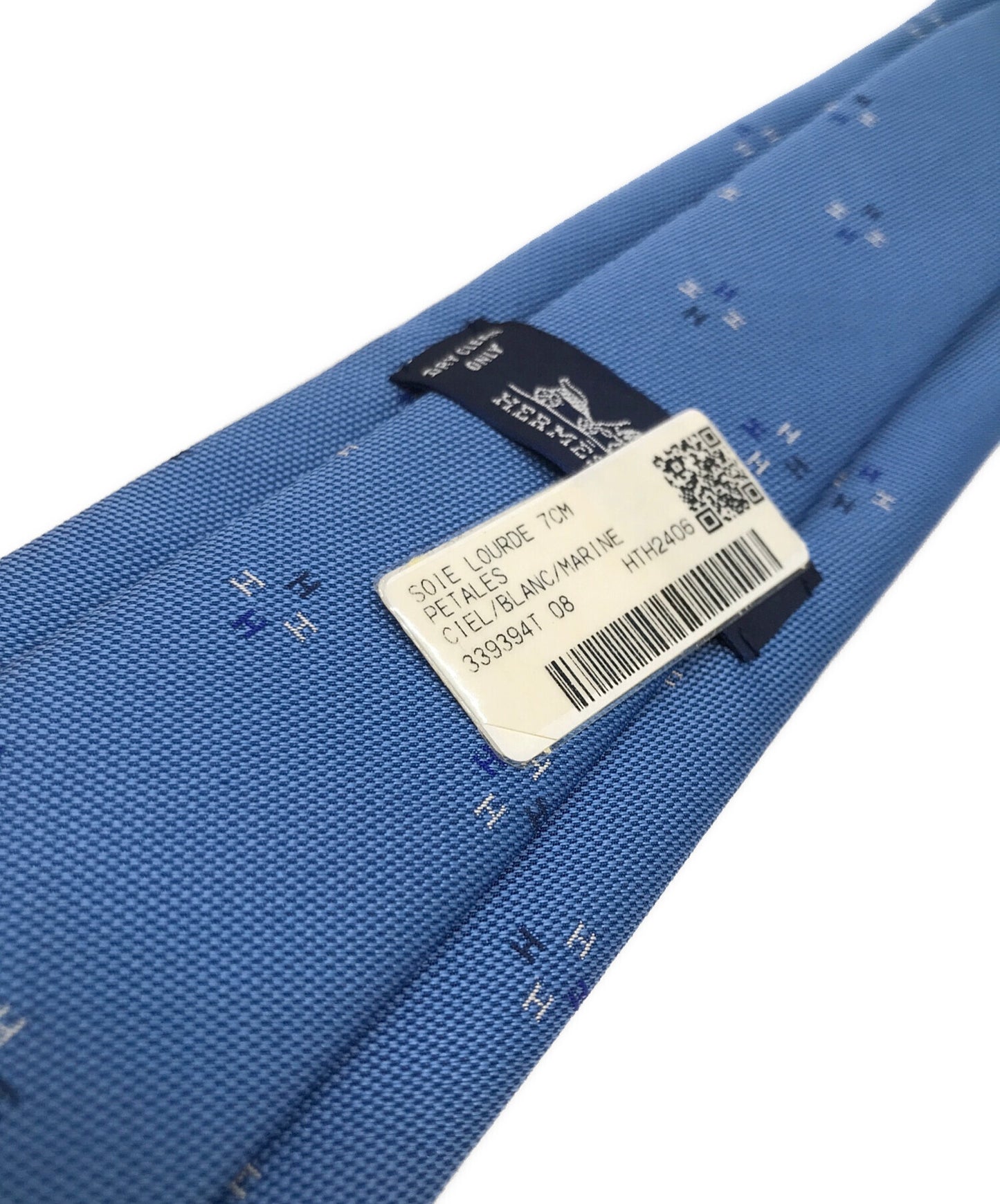 [Pre-owned] HERMES Silk twill tie 《 PETALES