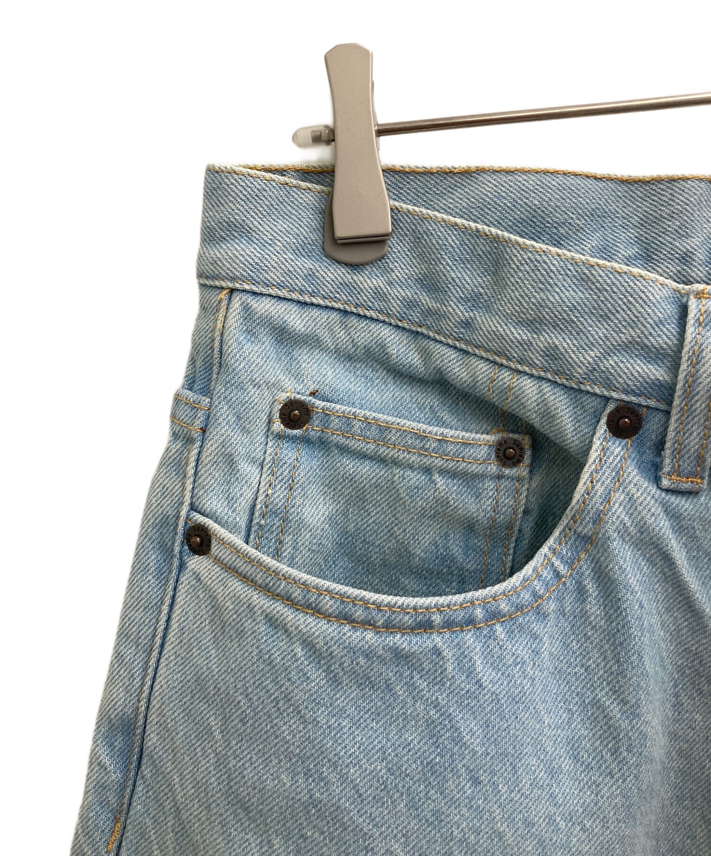 [Pre-owned] SUPREME Washed Regular Jeans