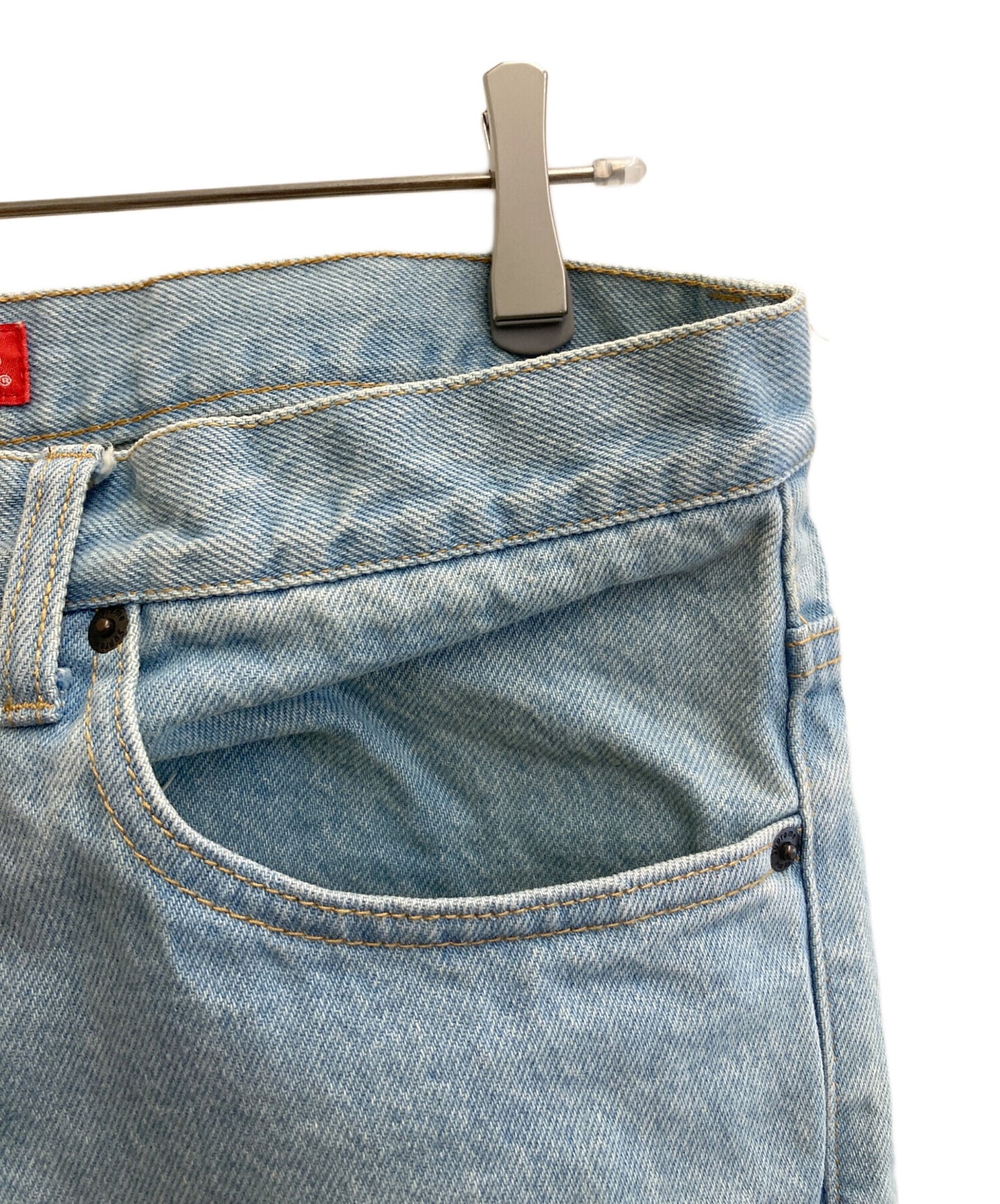 [Pre-owned] SUPREME Washed Regular Jeans