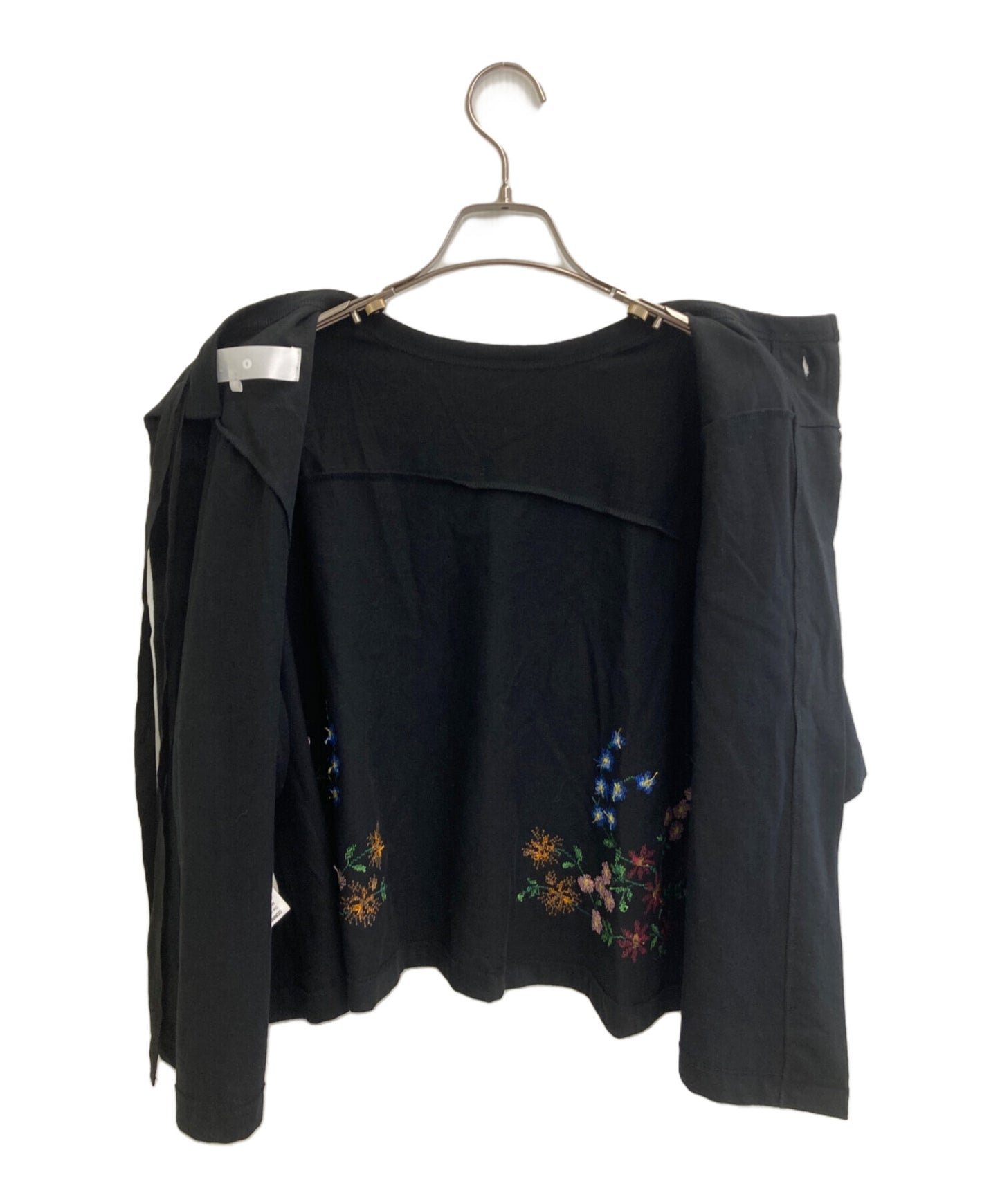 [Pre-owned] TAO COMME des GARCONS Cotton jersey, embroidery processing, short-sleeved cut and sewn TM-T016