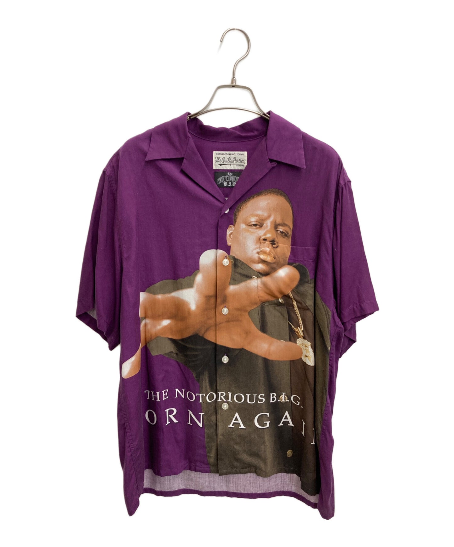 [Pre-owned] WACKO MARIA THE NOTORIOUS B.I.G/S/S HAWAIIAN SHIRT