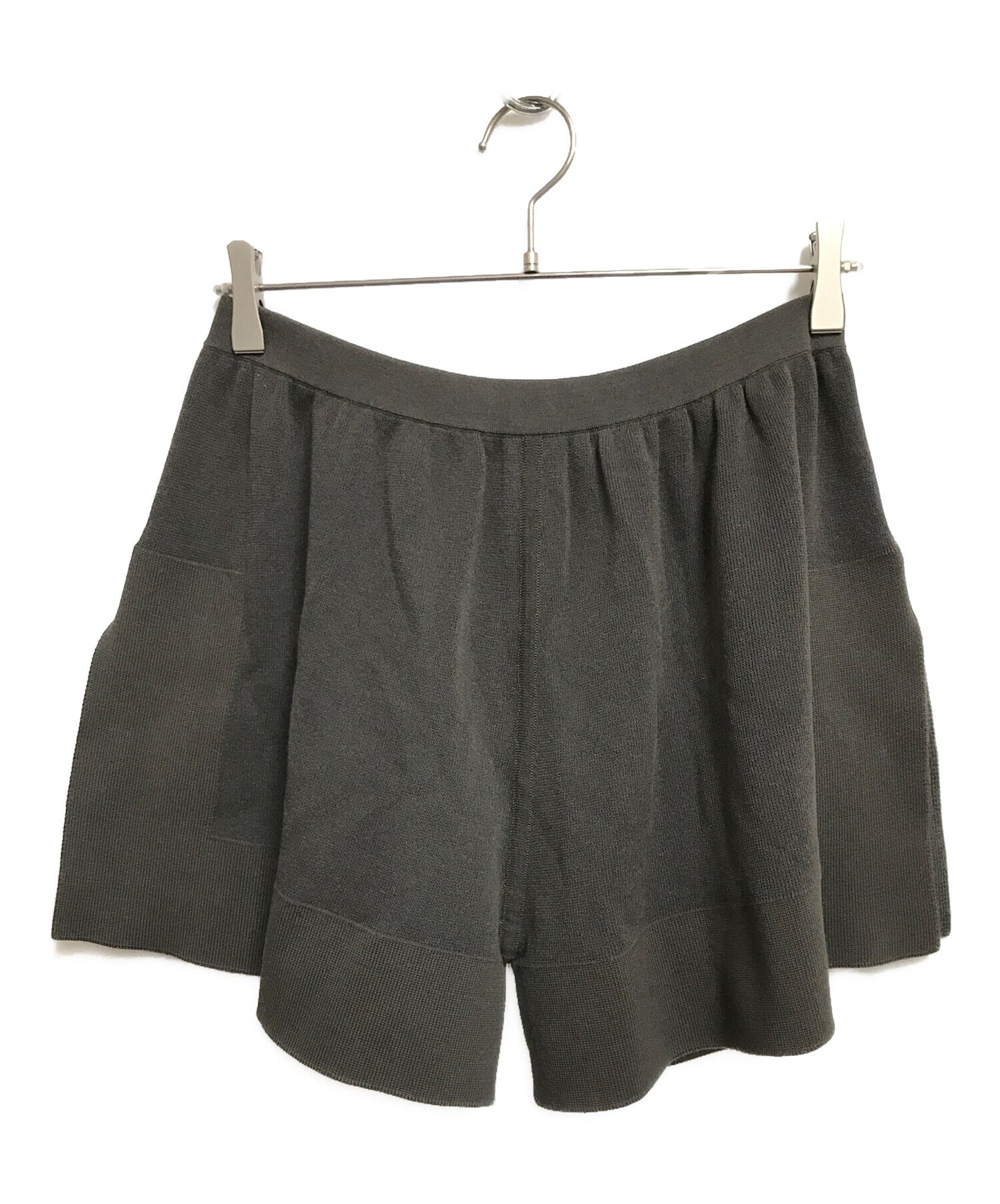 [Pre-owned] RICK OWENS mid rise cotton blend boxer shorts RO18F4677-CHCG