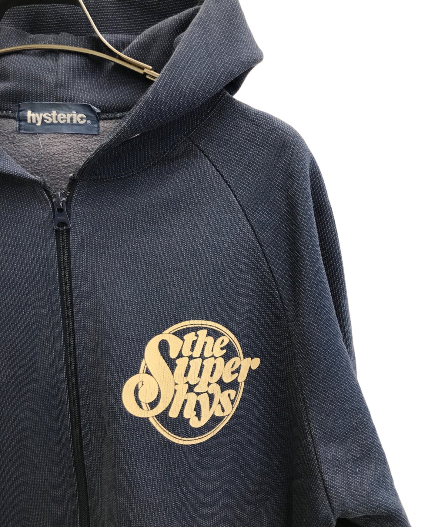 [Pre-owned] Hysteric Glamour SUPER HYS Printed Zip Hoodie