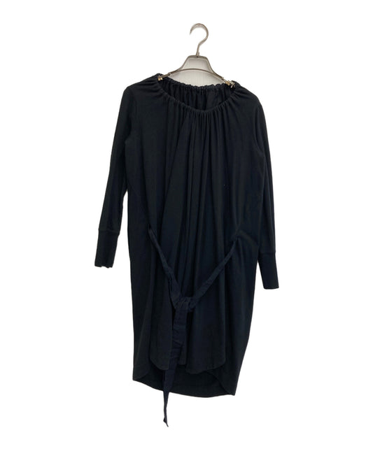 [Pre-owned] Vivienne Westwood ANGLOMANIA Shaped Dress/Waist Ribbon Dress 15-01-581020