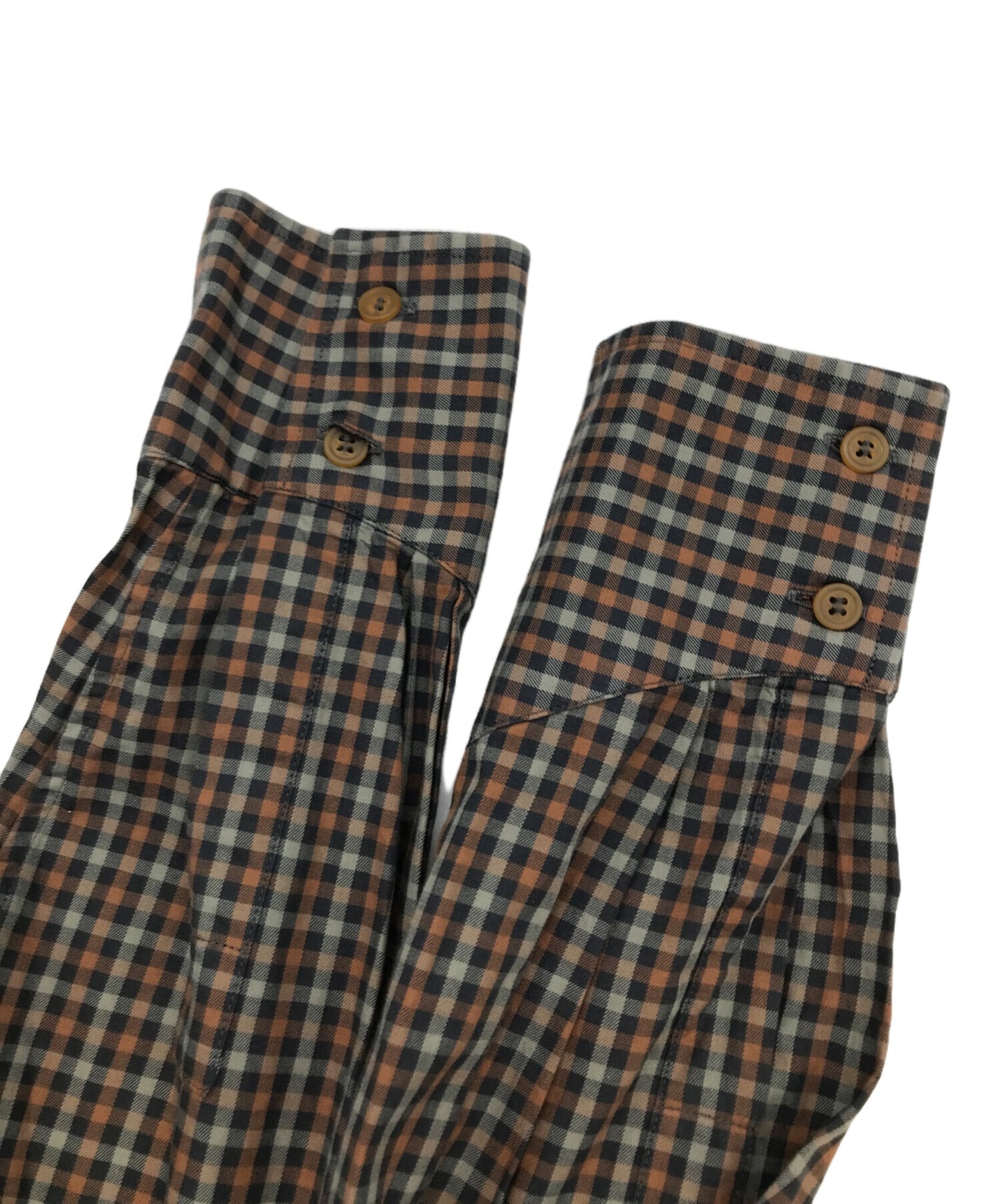 [Pre-owned] Vivienne Westwood man bow tie check shirt VW-WR-72205