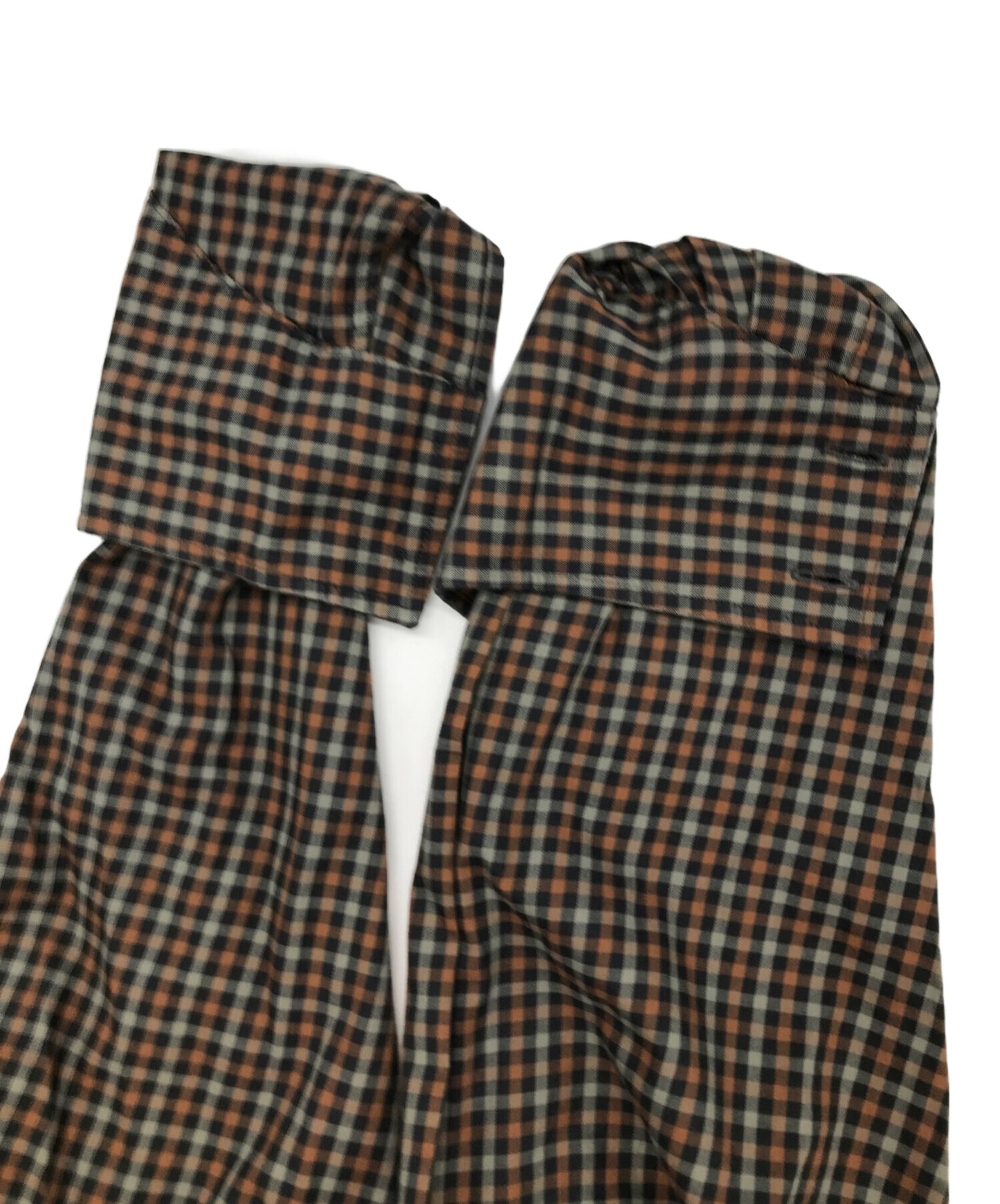 [Pre-owned] Vivienne Westwood man bow tie check shirt VW-WR-72205