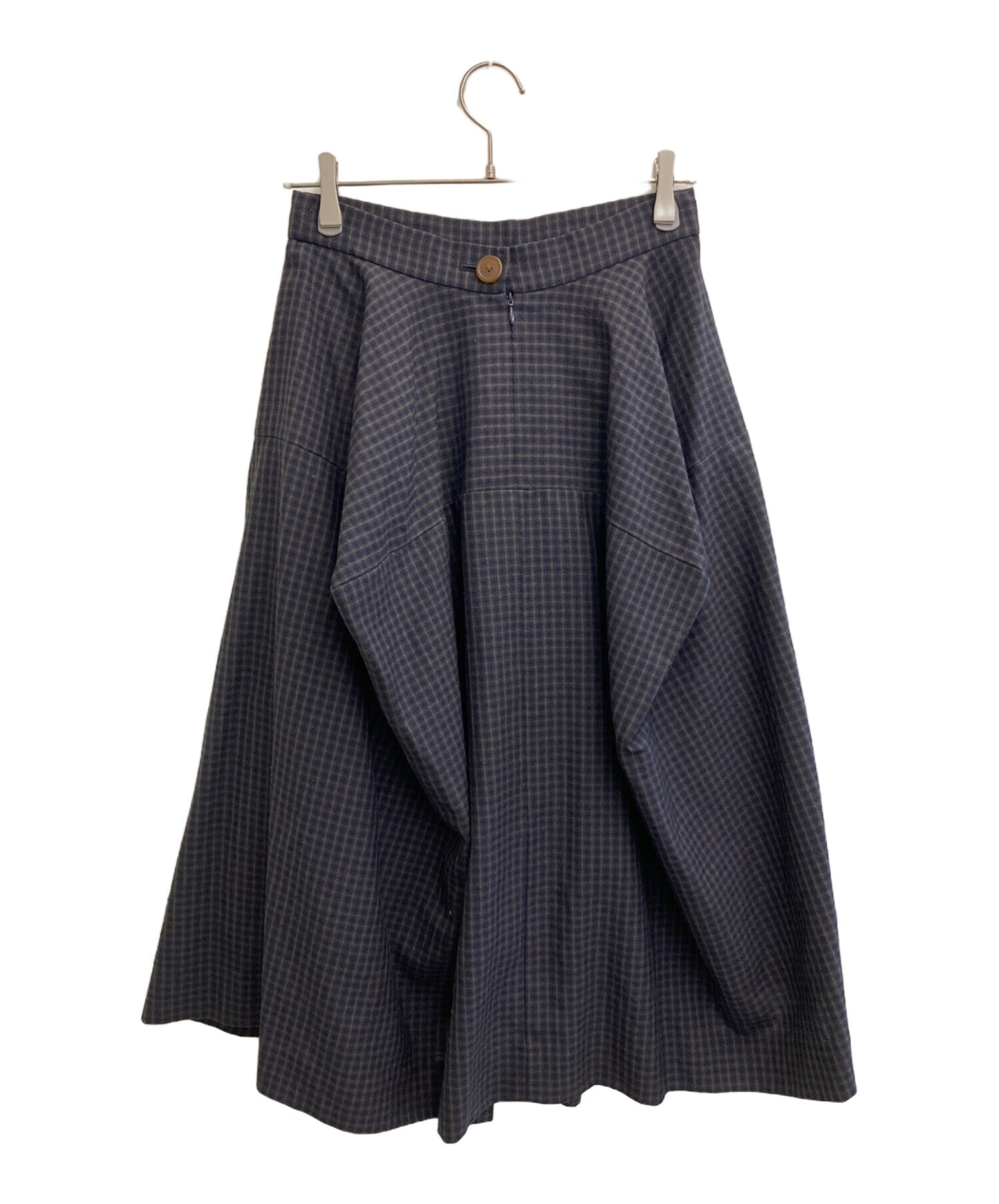 [Pre-owned] Vivienne Westwood RED LABEL shaped check skirt 16-12-202009