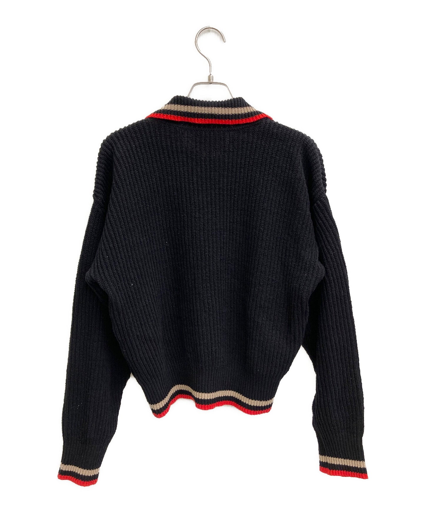 [Pre-owned] Vivienne Westwood RED LABEL Cotton ribbed knit polo top 16-12-132020