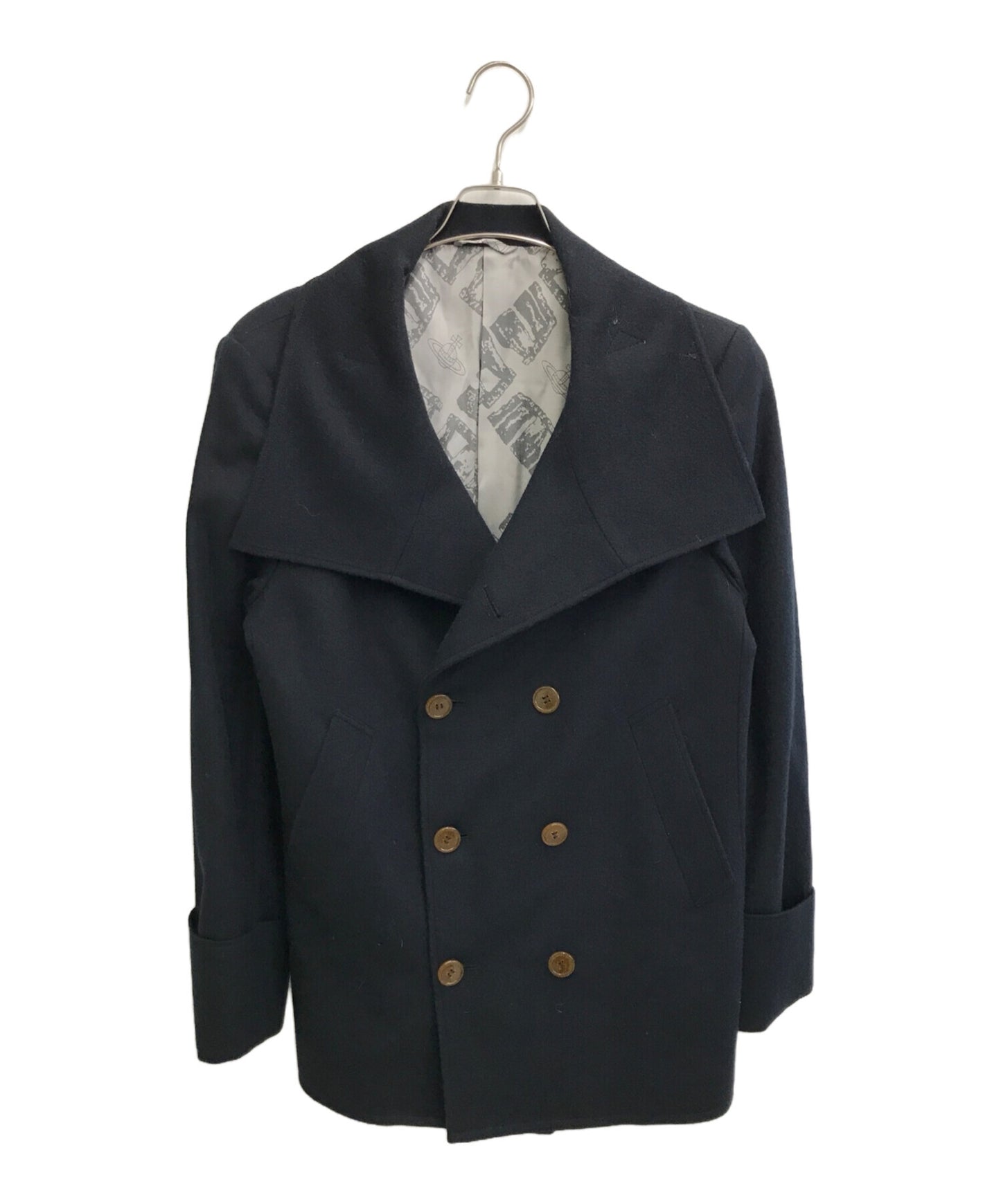 [Pre-owned] Vivienne Westwood man mint-colored double coat VW-MH-83815