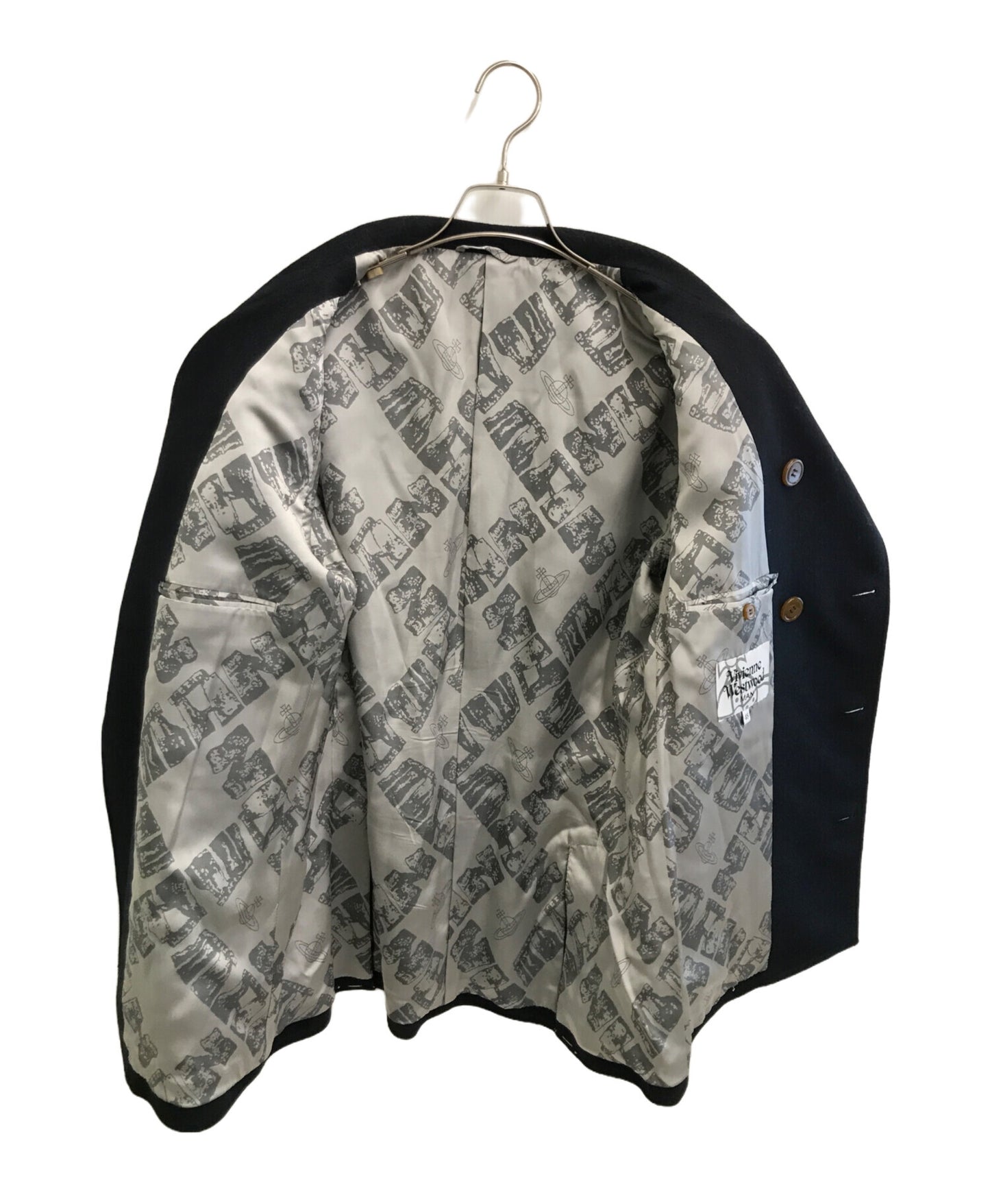 [Pre-owned] Vivienne Westwood man mint-colored double coat VW-MH-83815