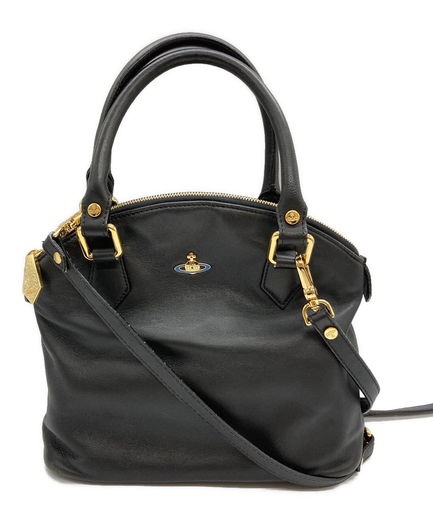 [Pre-owned] Vivienne Westwood 2WAY Leather Bag