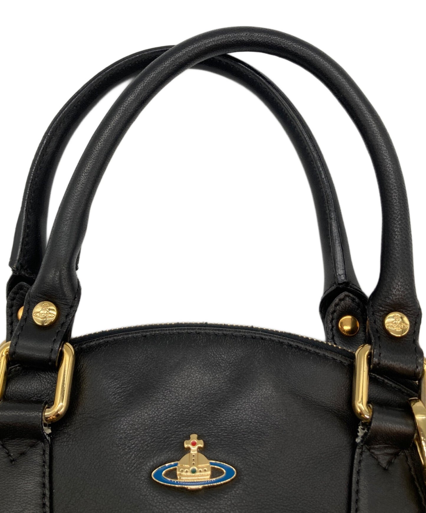 [Pre-owned] Vivienne Westwood 2WAY Leather Bag
