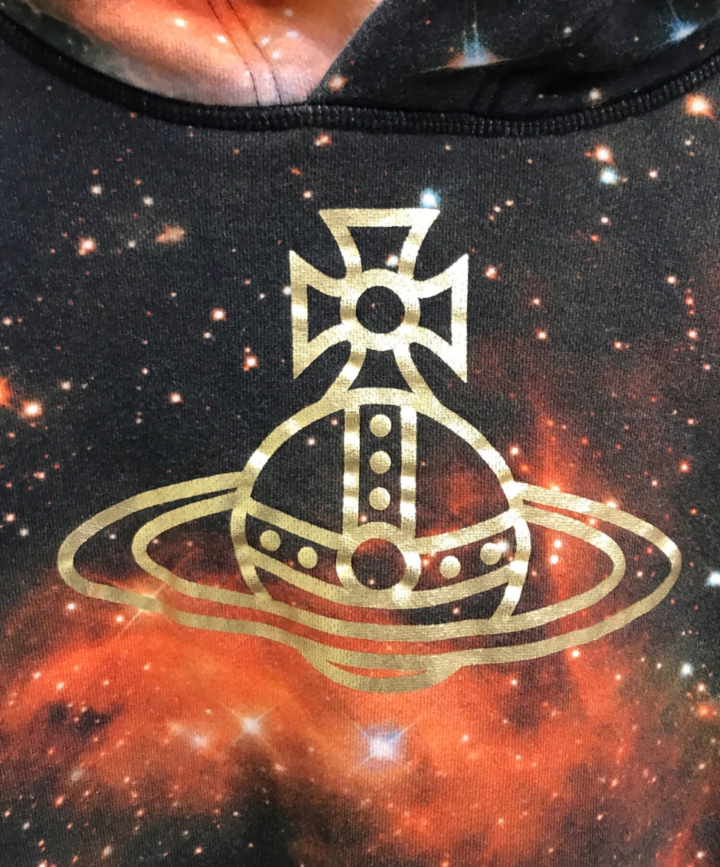 [Pre-owned] Vivienne Westwood RED LABEL Galaxy Oversize Hoodie 16-12-521001